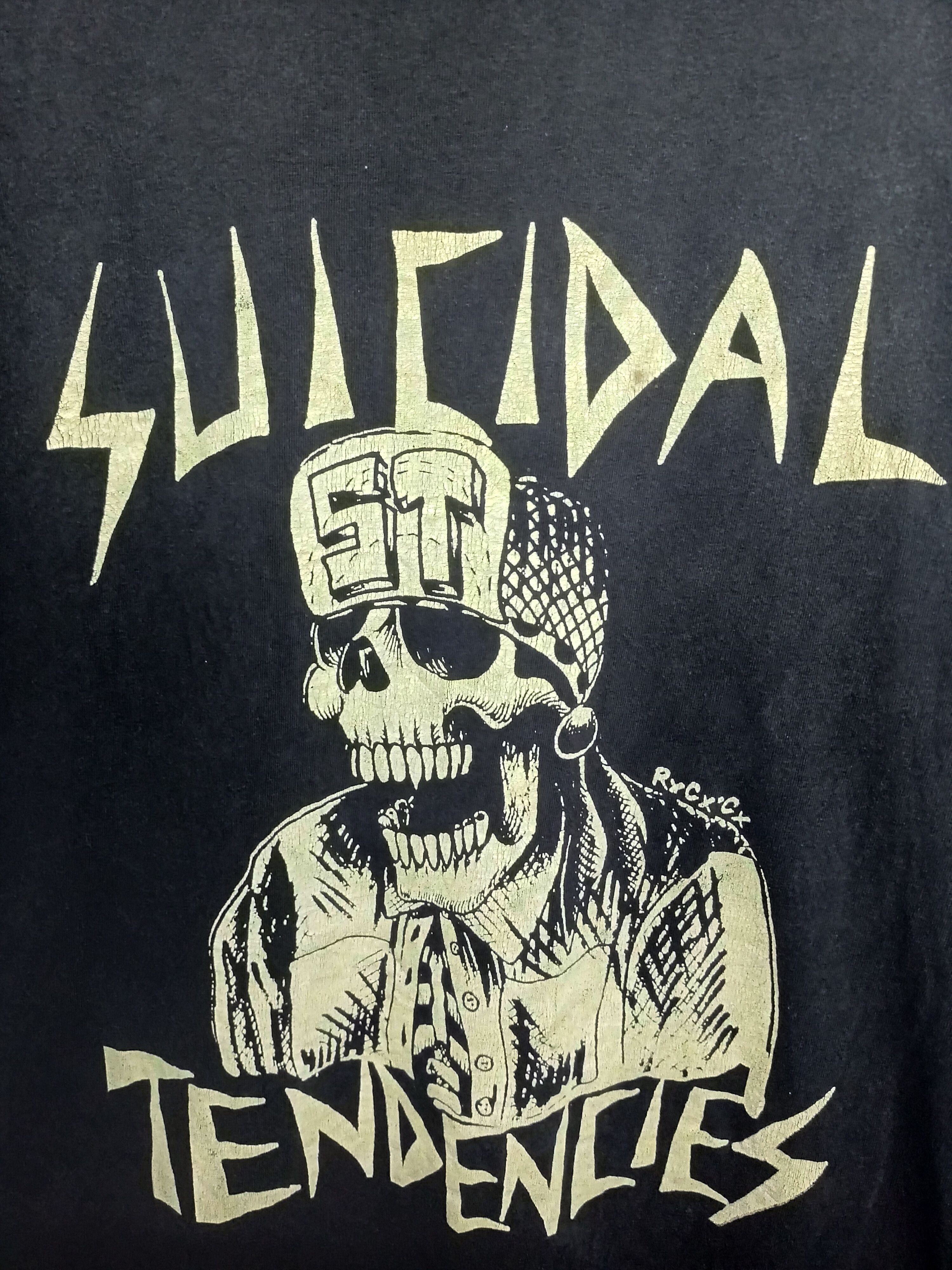 Band Tees Vintage Cut Sleeveless Suicidal tendencies band tee Size US L / EU 52-54 / 3 - 4 Thumbnail