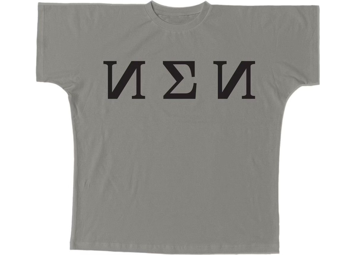 Gosha Rubchinskiy Yeezy Gosha TS-01 YZY/NEN Tee Shirt Gray Size US L / EU 52-54 / 3 - 3 Thumbnail