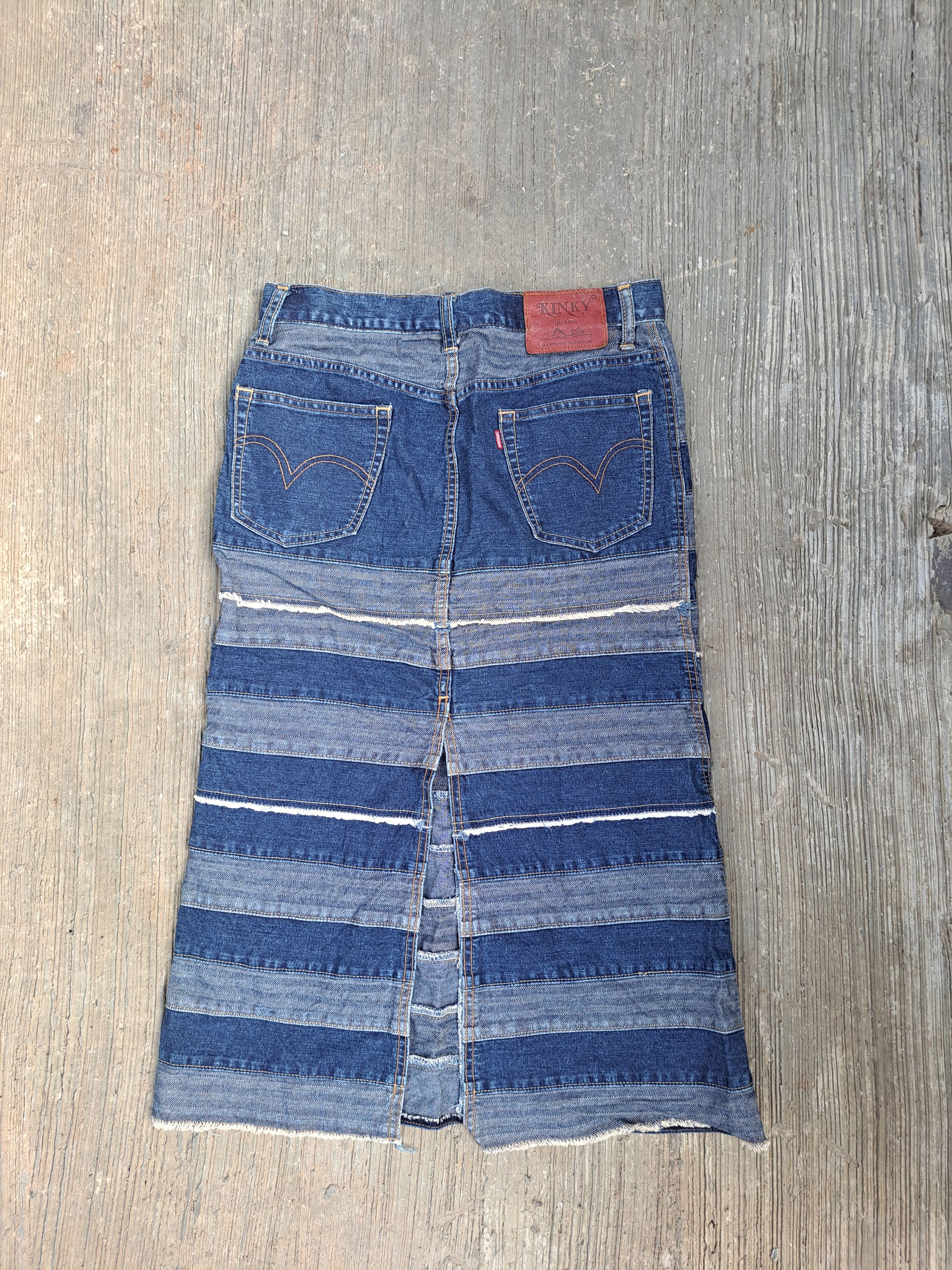 image of Hysteric Glamour Kinky Hagi Skirt in Denim, Women's (Size 29)