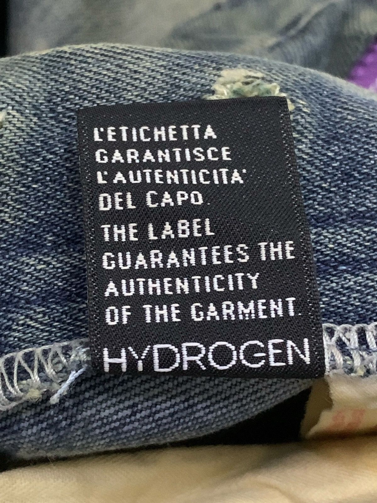 HYDROGEN × Hysteric Glamour × If Six Was Nine Hydrogen Distressed Muddy Dirty Wash Hand Made Denim Pants Size US 32 / EU 48 - 21 Thumbnail