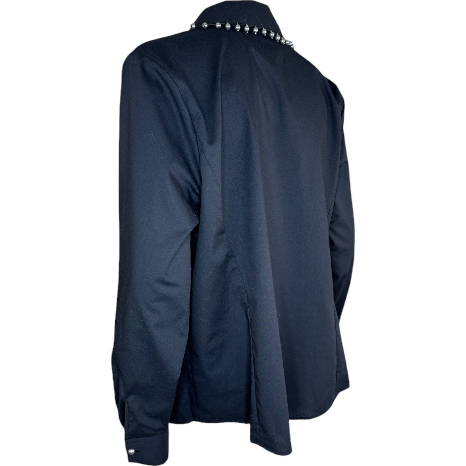 Other BEAUTIFUL by Lawrence Zarian Hidden Placket Poplin Shirt Size L / US 10 / IT 46 - 11 Thumbnail
