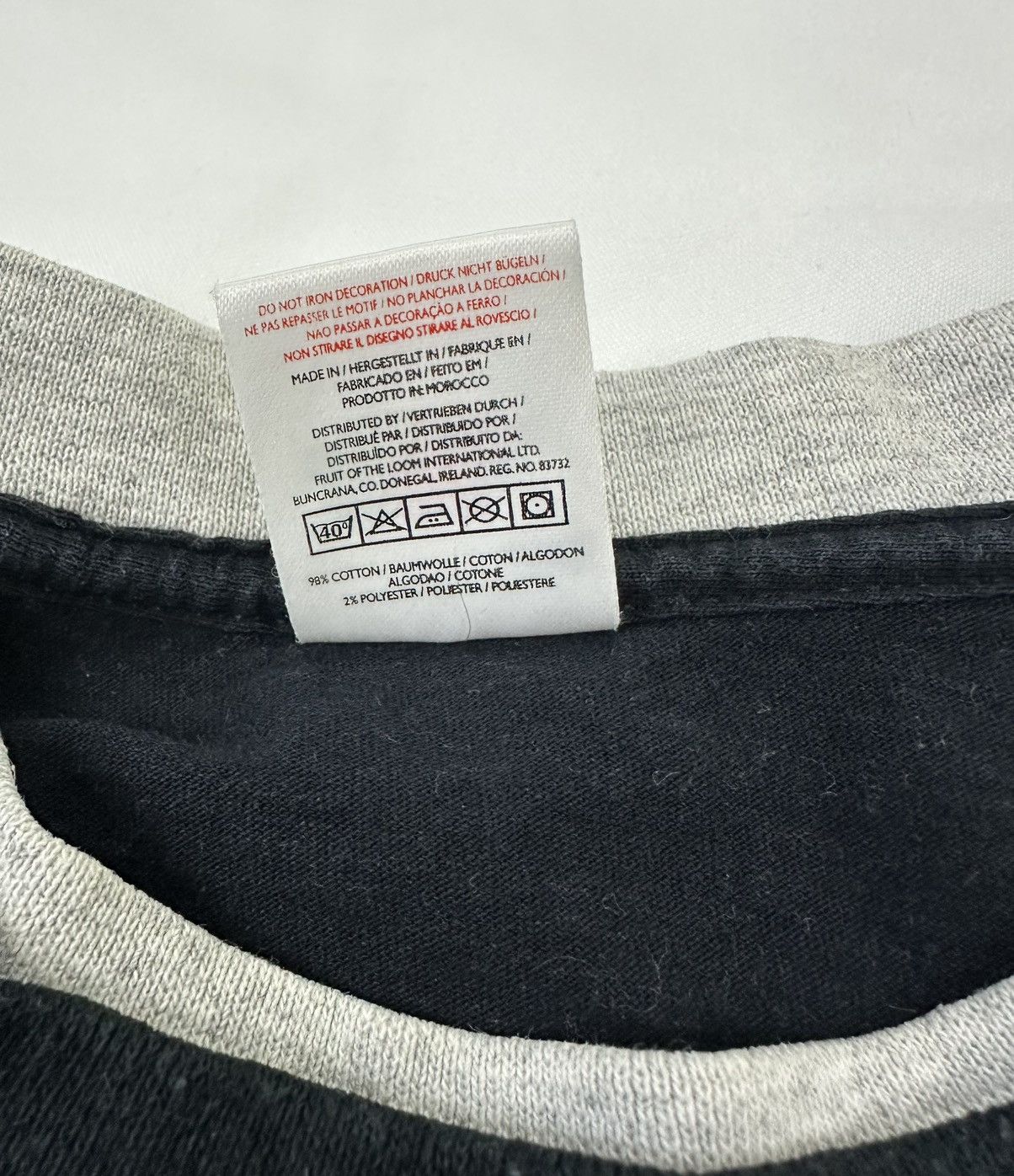 Fruit Of The Loom RARE 2008 Rock Im Park Rock Am Ring Mens Longsleeve 3/4 L Size US L / EU 52-54 / 3 - 8 Thumbnail