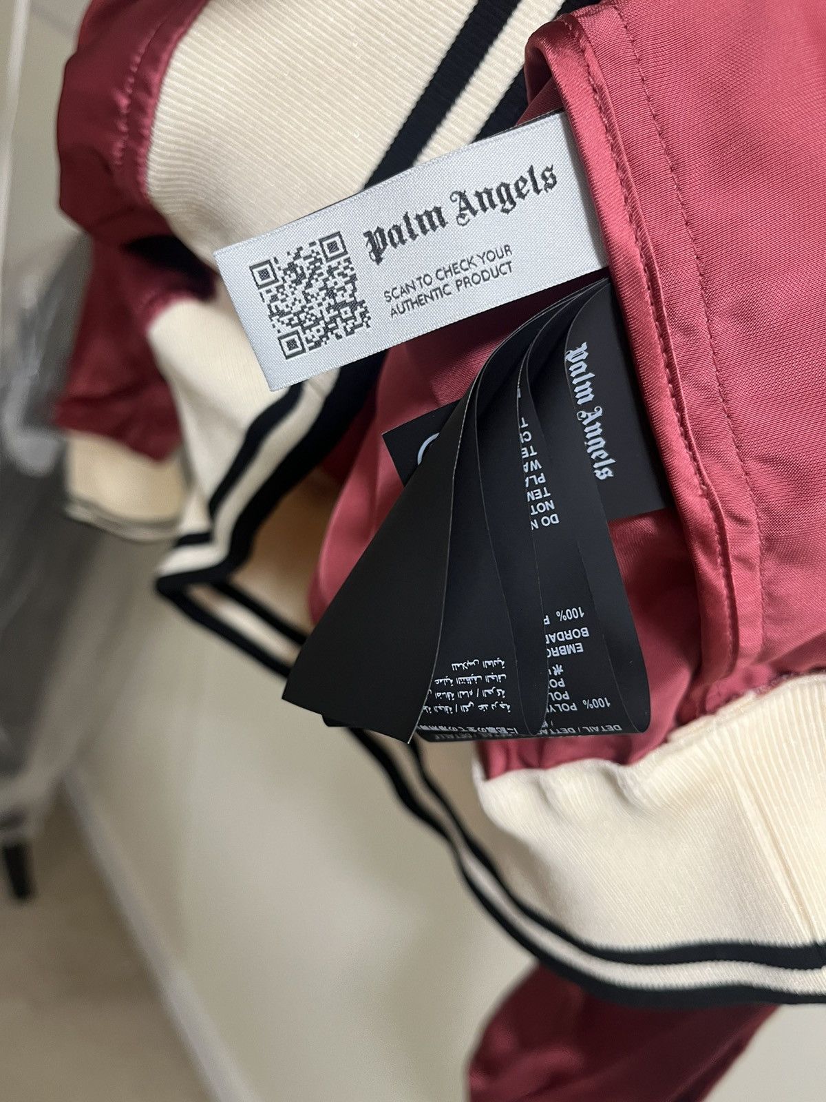 Palm Angels Palm Angels Logo Fluid Track Jacket Sz L Size US L / EU 52-54 / 3 - 8 Thumbnail