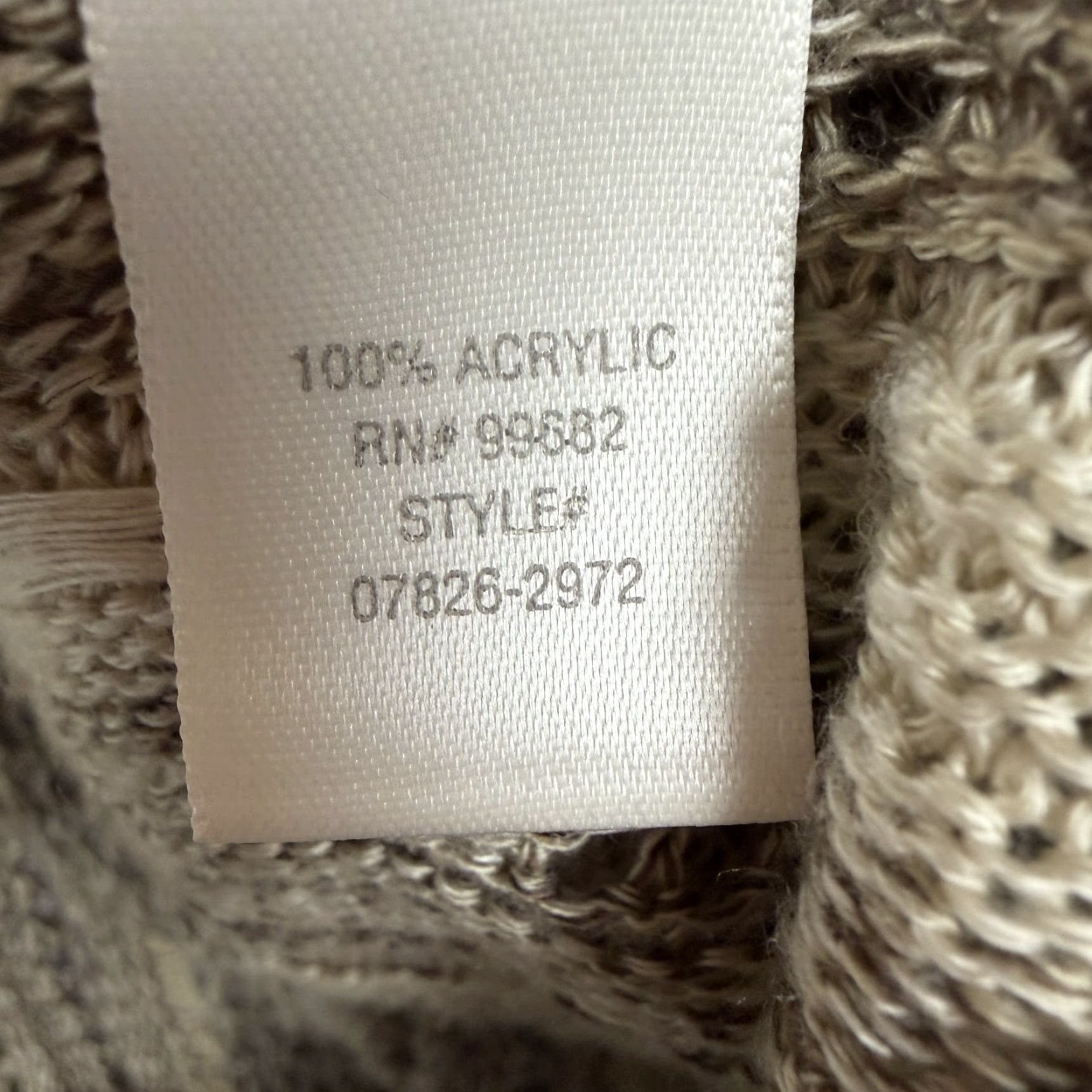 Vintage VINTAGE Christopher & Banks Cardigan Sweater M Beige Open-Knit 3/4 Sleeve Dolman Striped Women's Knit Open Front Casual Fall Spring Womens Mens? Size M / US 6-8 / IT 42-44 - 6 Thumbnail