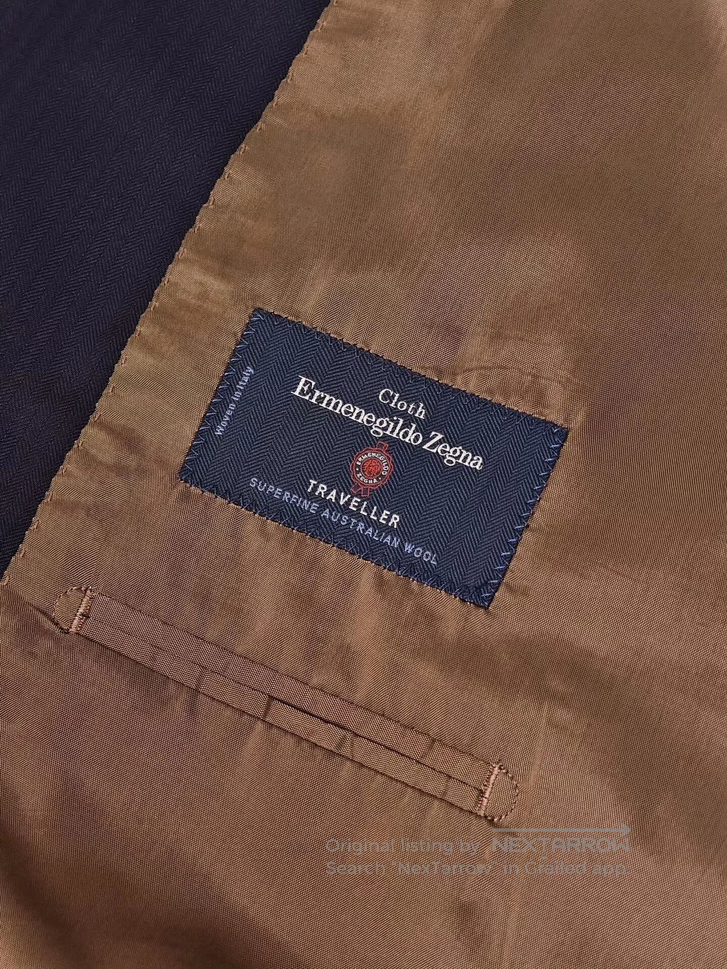 Ermenegildo Zegna Zegna Traveller Wool Suit Jacket. Size US XL / EU 56 / 4 - 8 Thumbnail