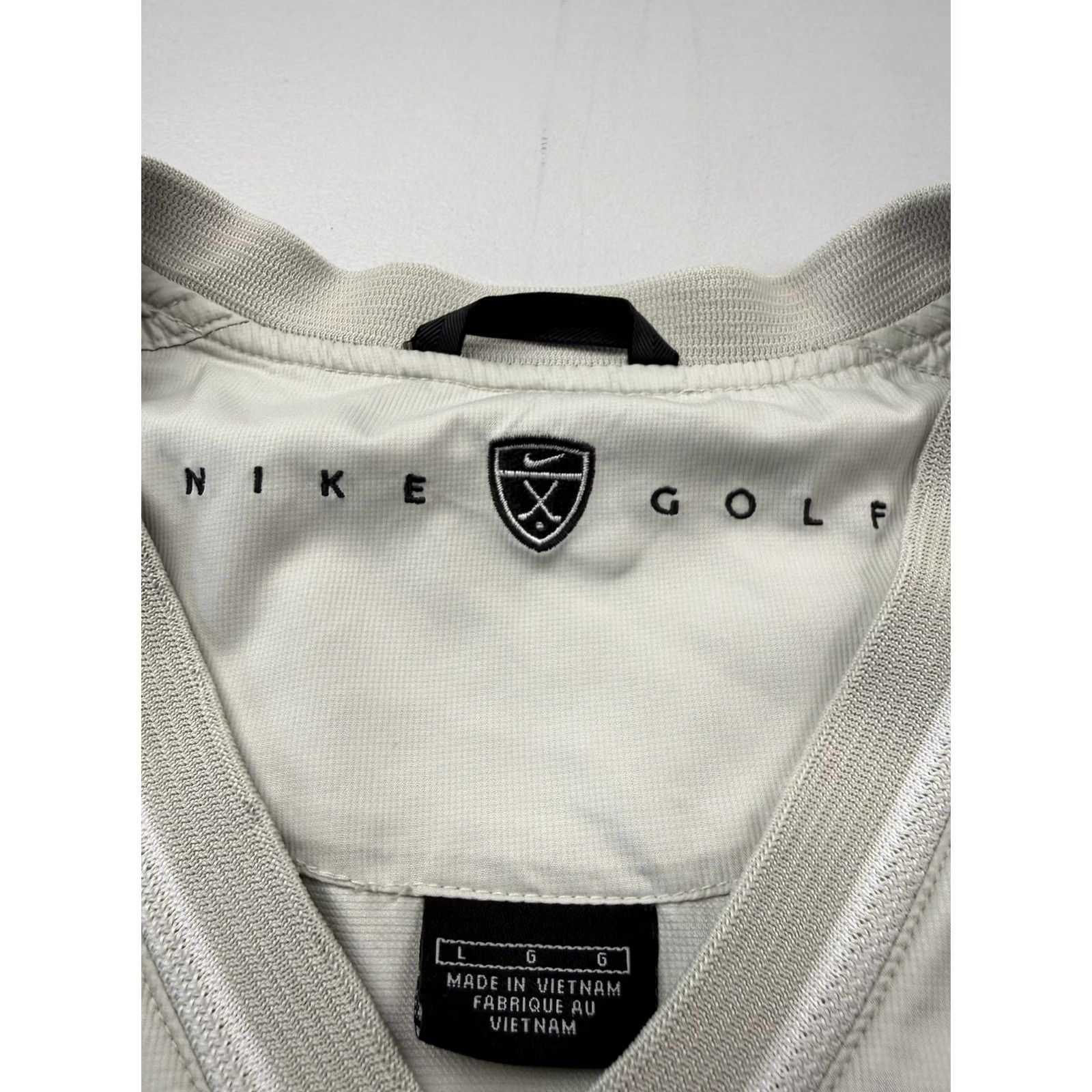 Nike Nike Golf Jacket Mens L Gray V Neck Pullover Windbreaker Short Sleeve Size US L / EU 52-54 / 3 - 4 Thumbnail