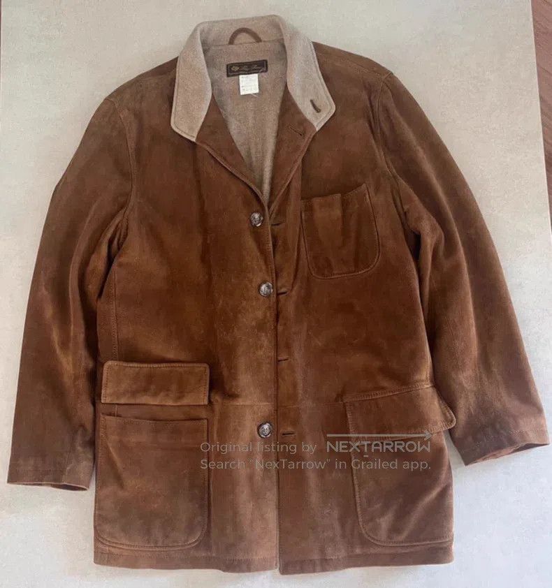 Loro Piana Loro Piana Luxurious Leather Deer Skin Coat, Lined with Pu Size US S / EU 44-46 / 1 - 1 Thumbnail