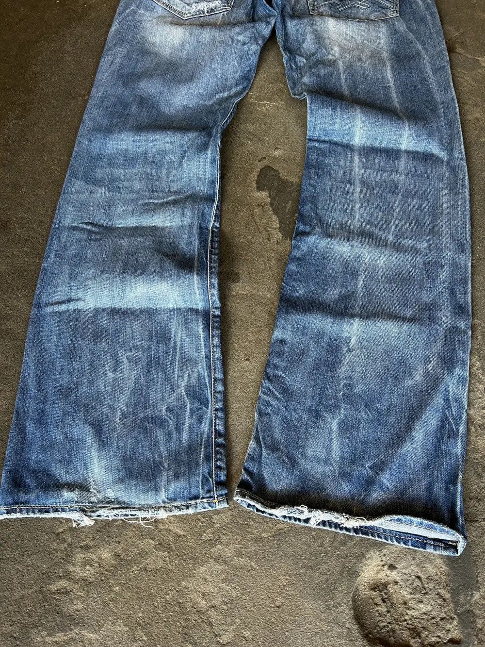 Hysteric Glamour × Japanese Brand Vintage Rick Owens Junya Watanabe Style Stone Washed Jeans Size US 32 / EU 48 - 4 Thumbnail