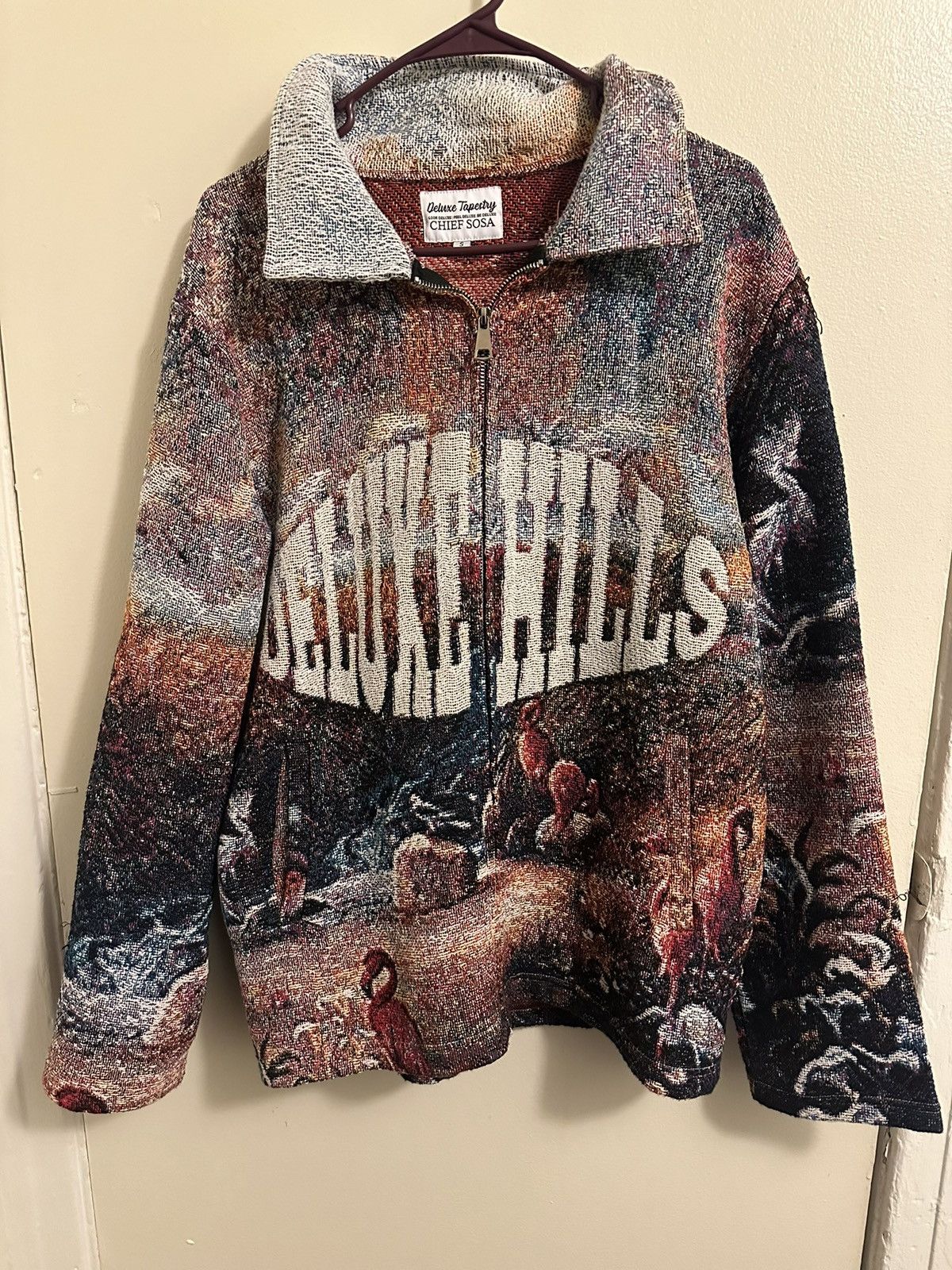 Other Chief Keef “Sosa” Tapestry Cardigan Size US S / EU 44-46 / 1 - 1 Thumbnail