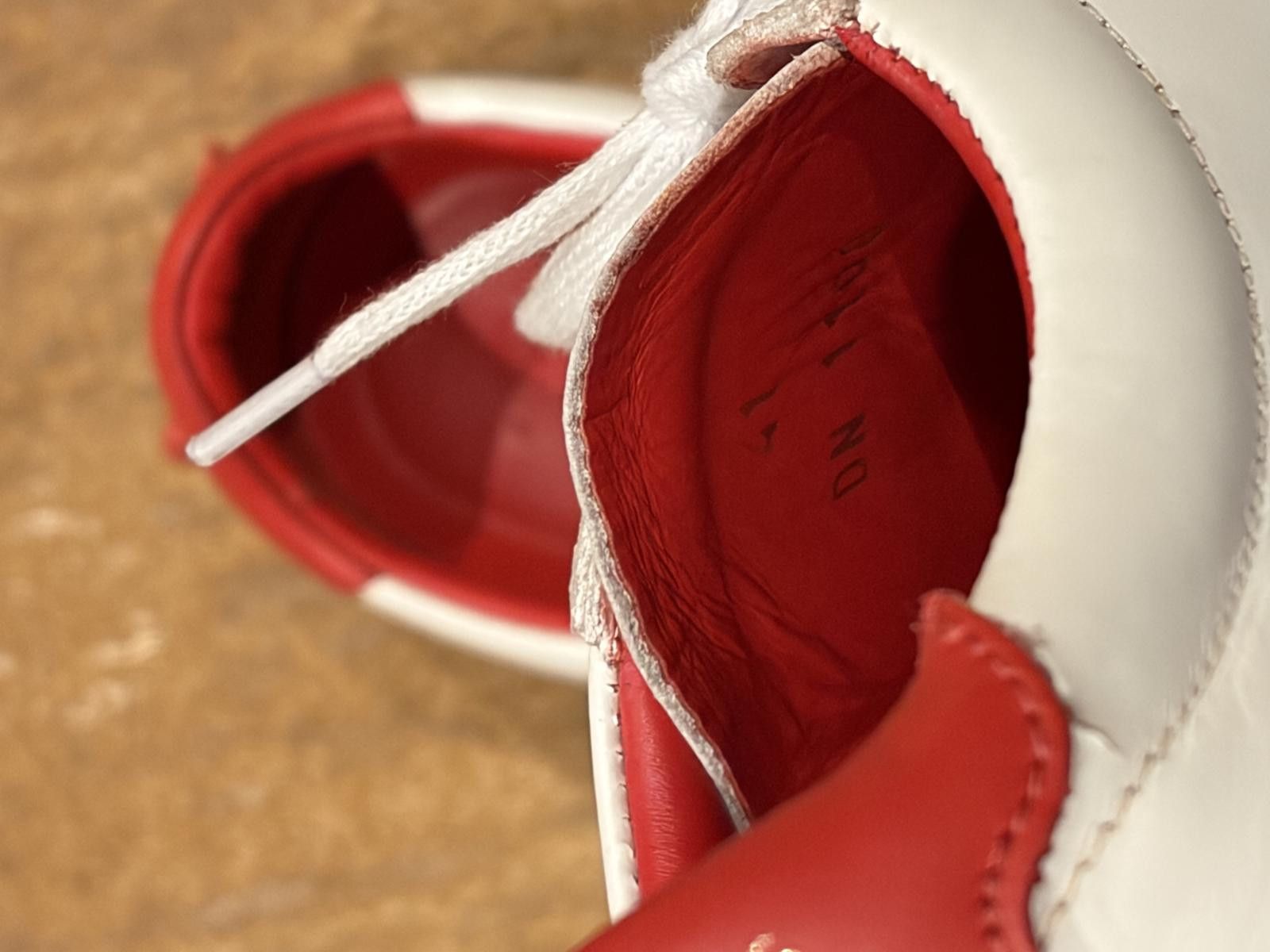 Givenchy Givenchy Urban Street Sneakers in White and Red Size US 8 / EU 41 - 9 Thumbnail