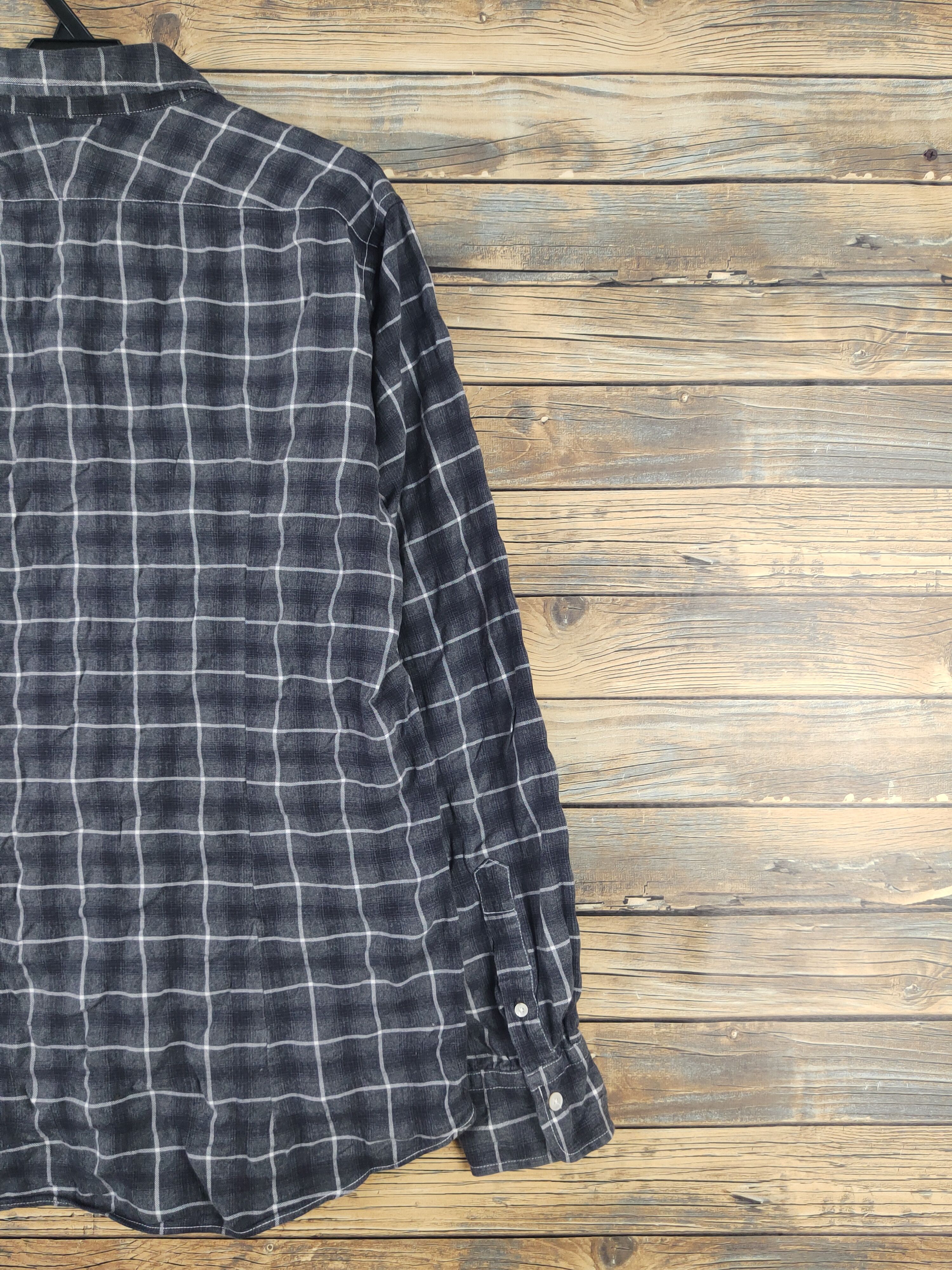 Joseph Homme Dark Gray Button Up Shirts #W1753