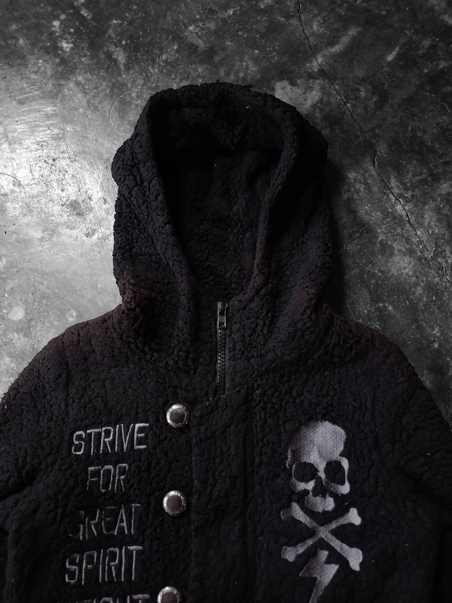 If Six Was Nine × Japanese Brand × Le Grande Bleu (L.G.B.) Ghost of Harlem Skull Hoodie style ifsixwasnine Lgb Size US S / EU 44-46 / 1 - 4 Thumbnail