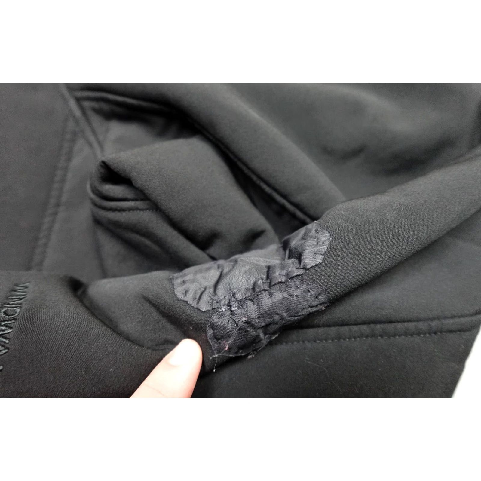 The North Face The North Face Jacket Mens Large Black Wind-Resistant Sherpa Lined Windwall Windbreaker Outdoor Hiking Size US L / EU 52-54 / 3 - 3 Thumbnail