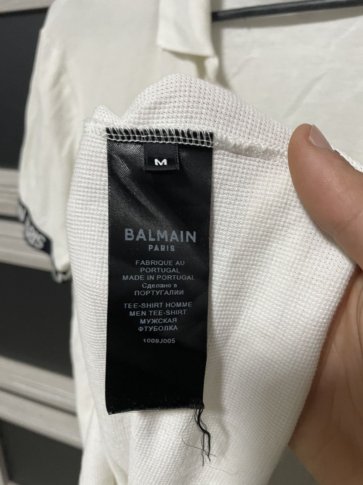 Balmain Balmain Paris Polo Luxury T Shirt Size US M / EU 48-50 / 2 - 17 Thumbnail