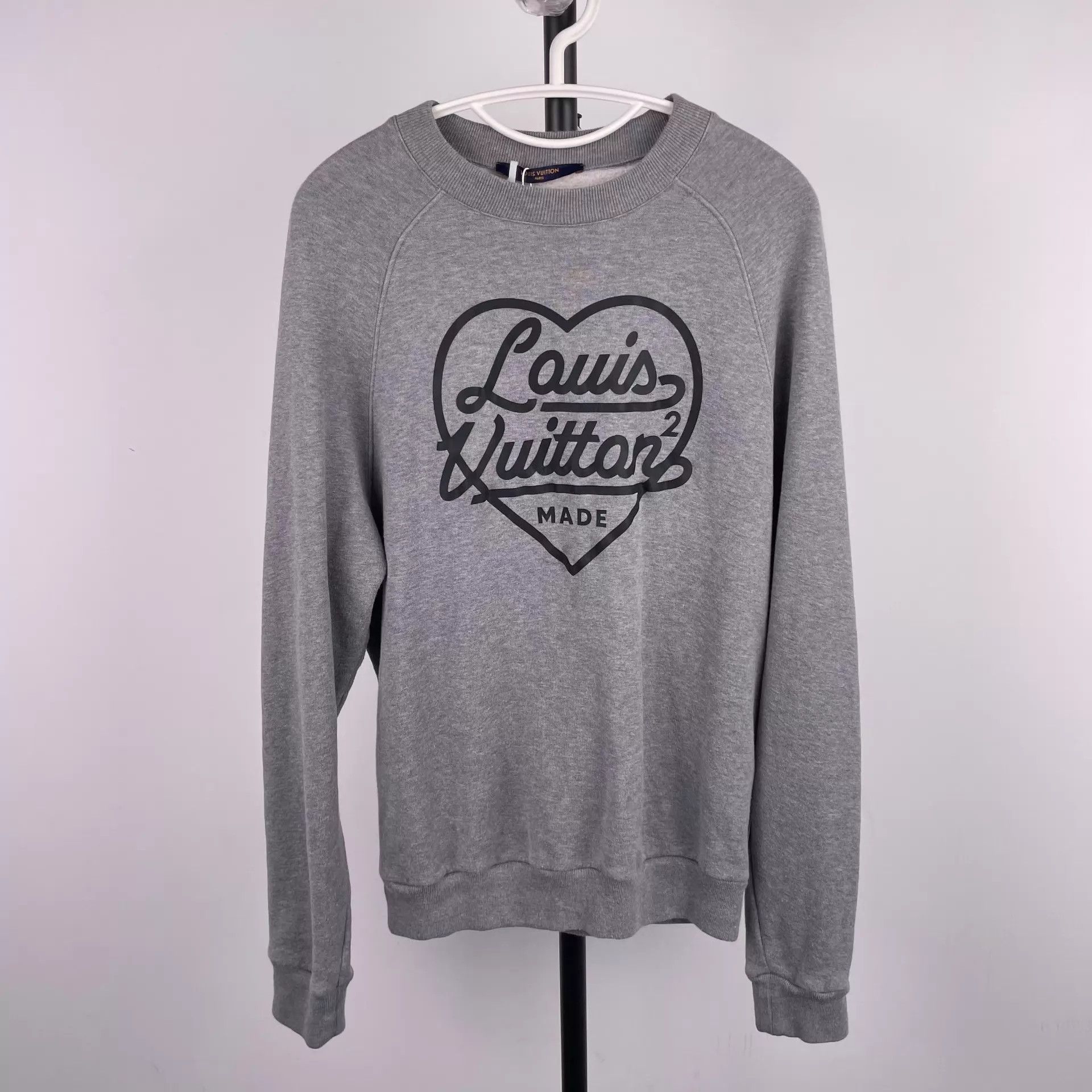 Louis Vuitton LV crewneck sweatshirt gray size S Size US S / EU 44-46 / 1 - 1 Thumbnail