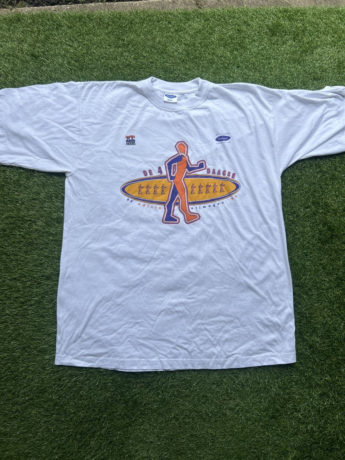 Rockport Vintage 1999 De 4 Daagse Nijmegen T-Shirt Size US XXL / EU 58 / 5 - 1 Thumbnail