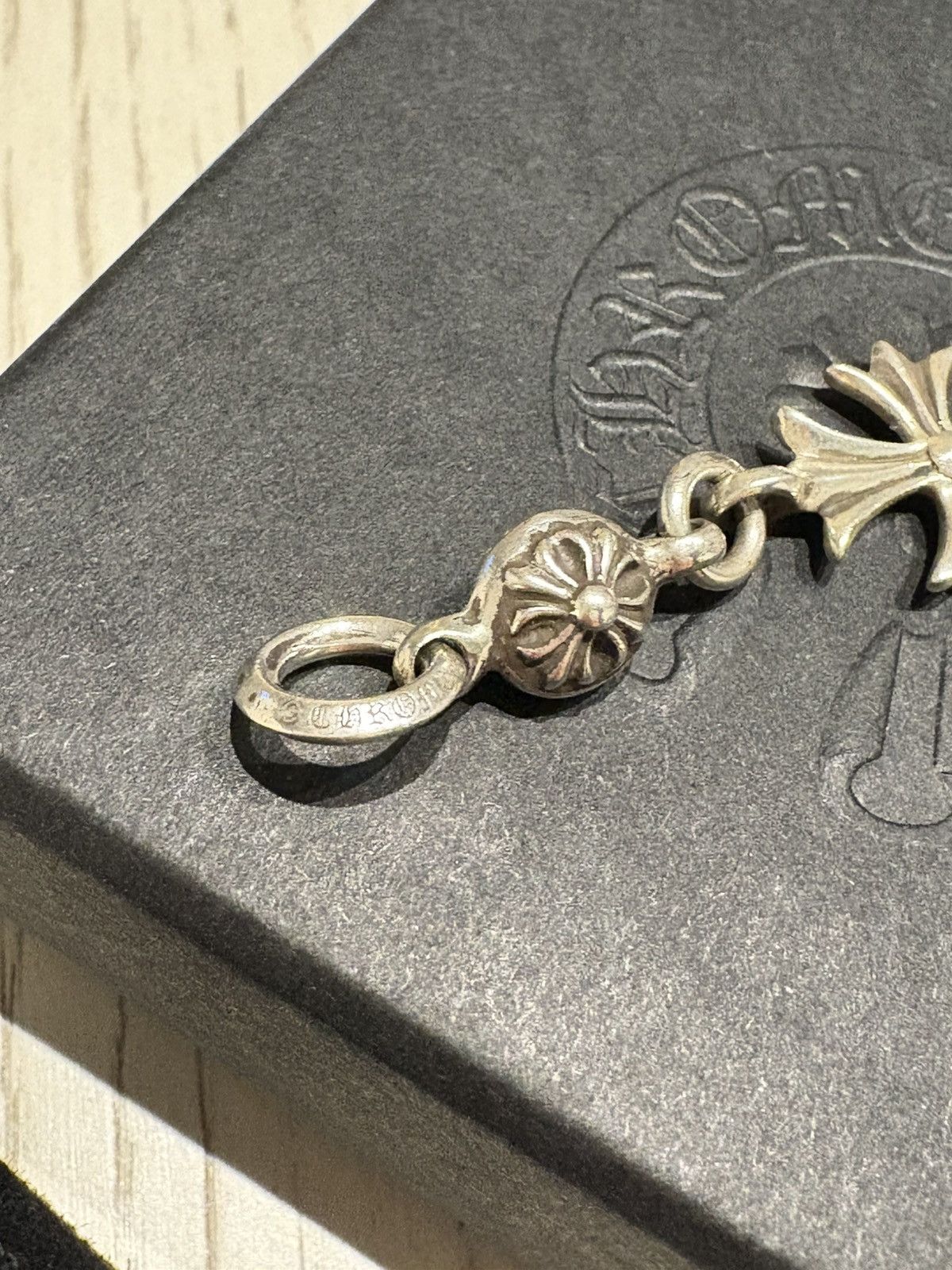 Chrome Hearts Chrome Hearts Ball Tiny CH Cross Pendant Size ONE SIZE - 4 Thumbnail
