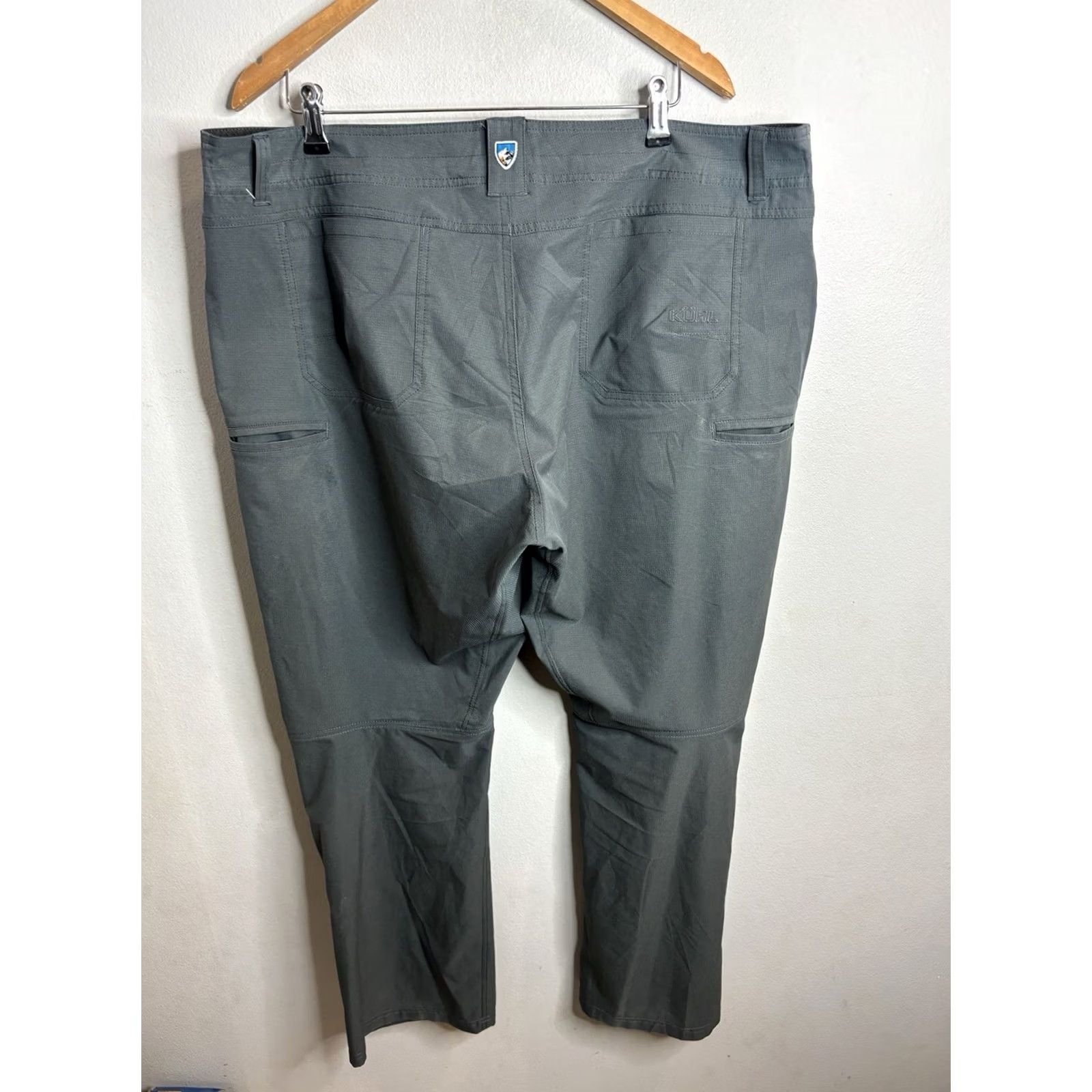 Vintage Kuhl Silencr Pants Mens 42x30 Gray Outdoor Hike Tech Workwear Cargo Straight 5166 Size US 42 / EU 58 - 4 Thumbnail