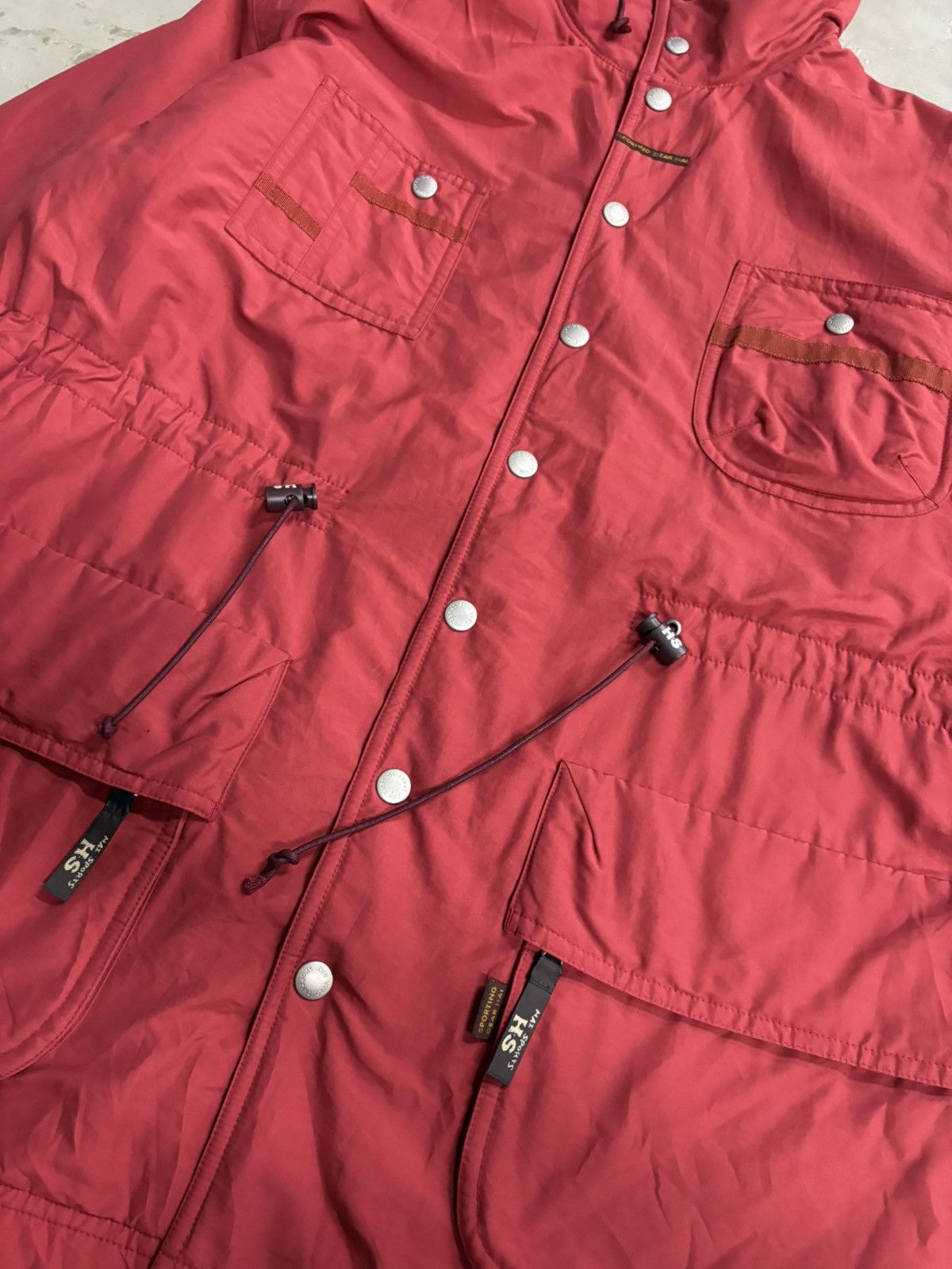 Hai Sporting Gear Vintage 90s Hai sporting gear issey miyake bomber jacket Size US M / EU 48-50 / 2 - 13 Thumbnail