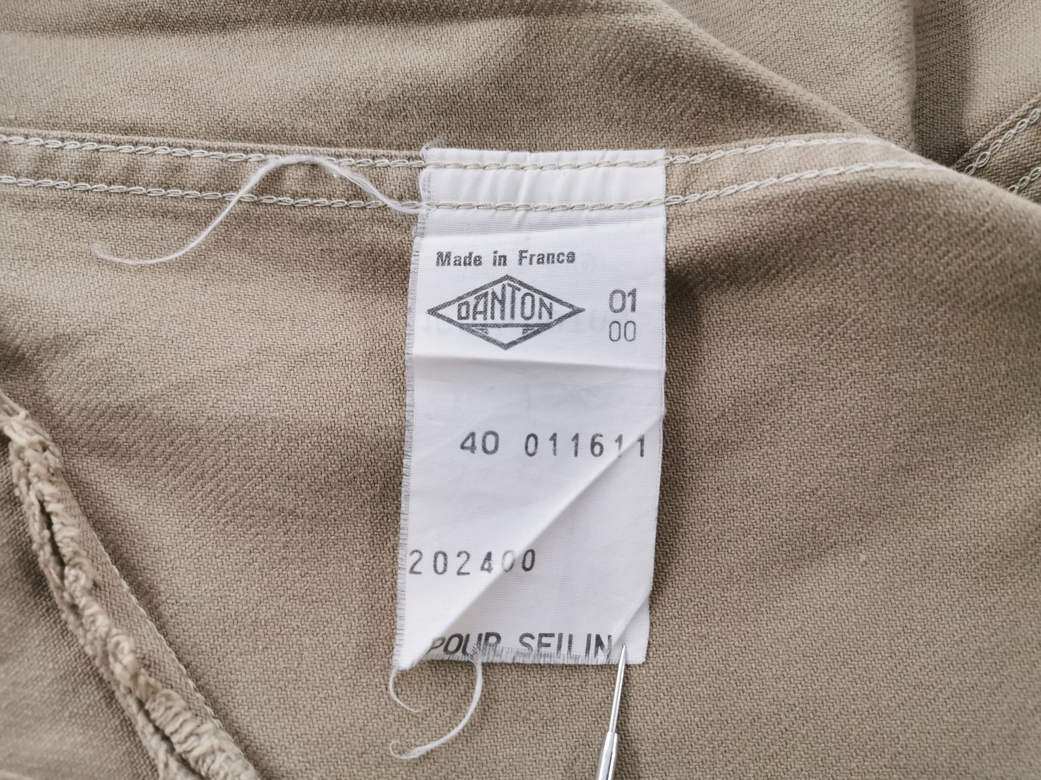 Danton Vintage 90's Danton Denim Jacket Made In France Size M Size US M / EU 48-50 / 2 - 6 Thumbnail