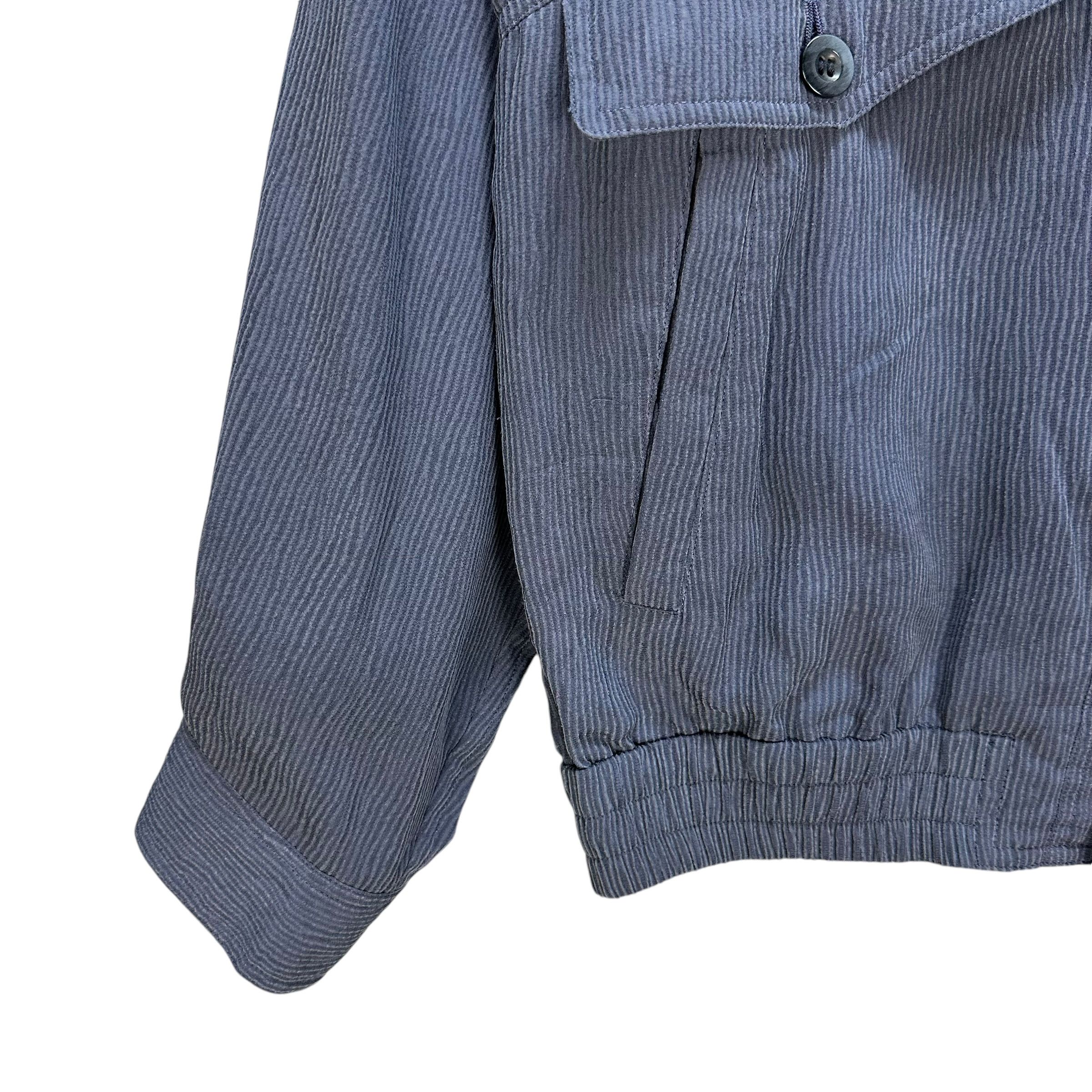 Gianni Valentino GIANNI VALENTINO Striped Casual Jacket #A52-1207 Size US L / EU 52-54 / 3 - 5 Thumbnail