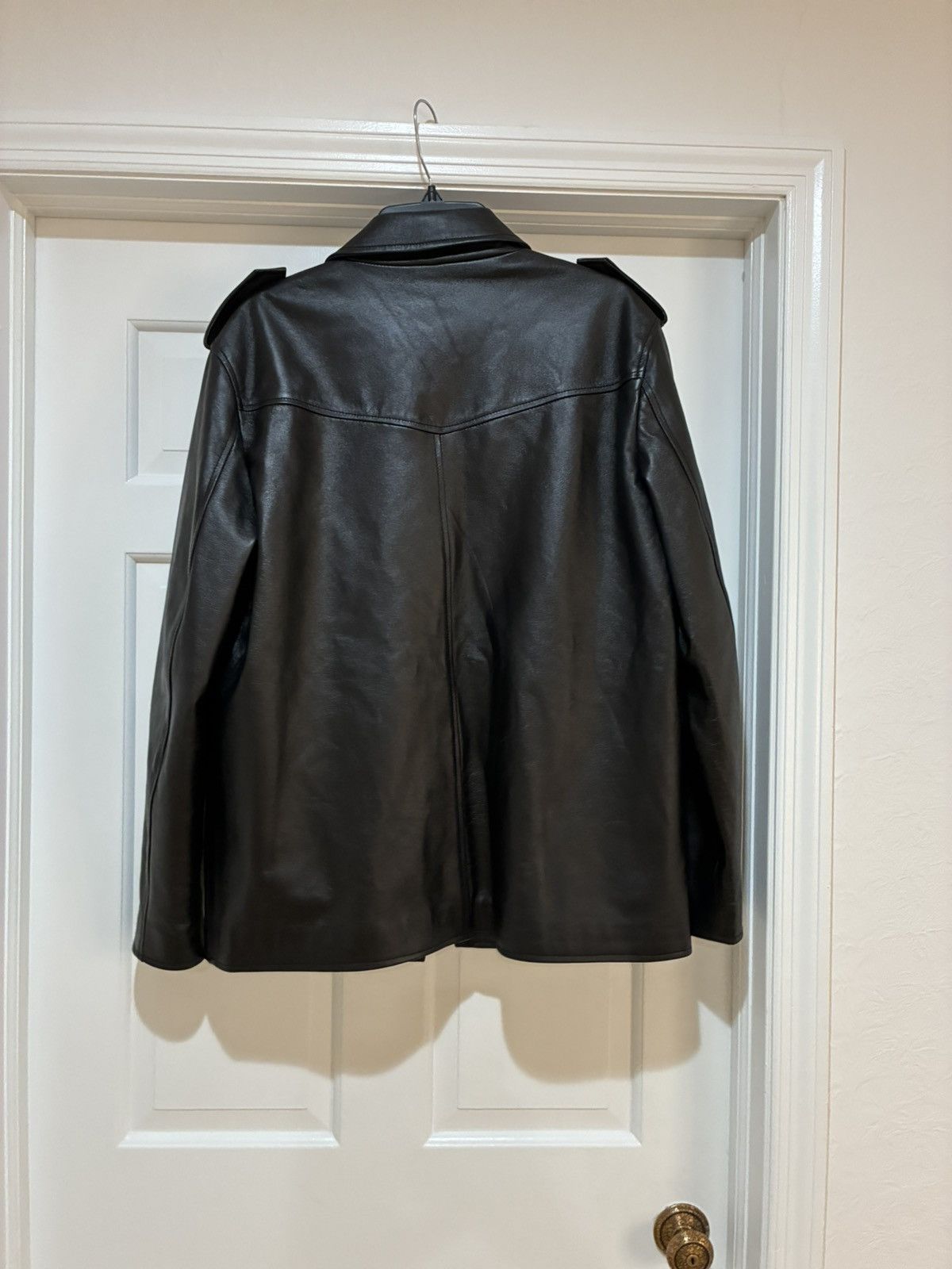 Blk Dnm Leather jacket 175 EU 48 USA 38 Size US M / EU 48-50 / 2 - 16 Thumbnail