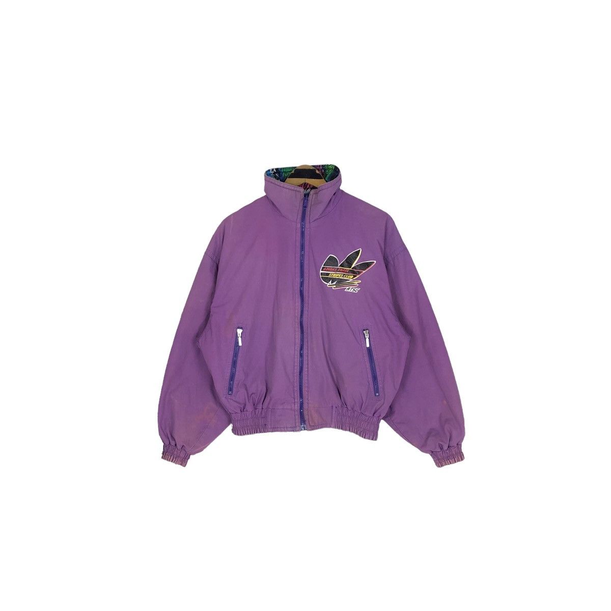 Adidas Vintage 80s Adidas Originals Reversible Nylon Light Jacket Size US L / EU 52-54 / 3 - 4 Thumbnail