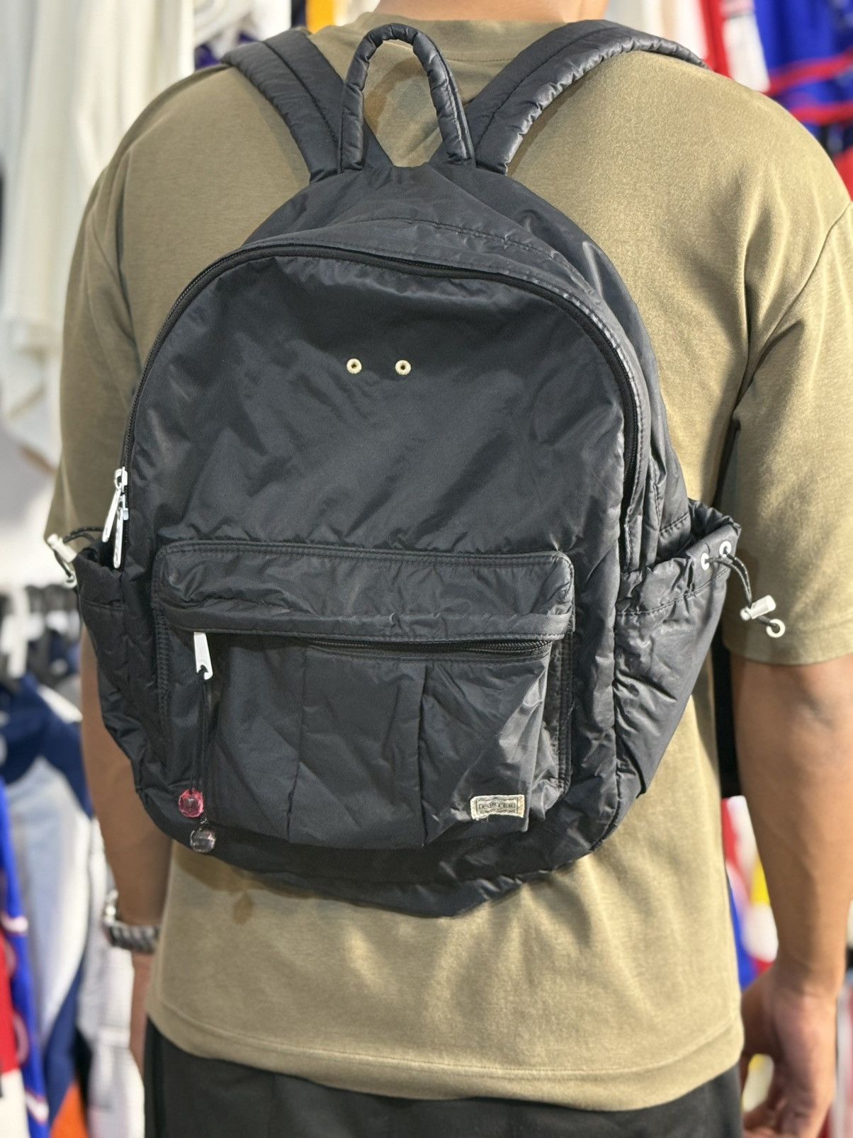 Porter Porter by Yoshida & Co. CUE Series black nylon backpack. Size ONE SIZE - 1 Thumbnail