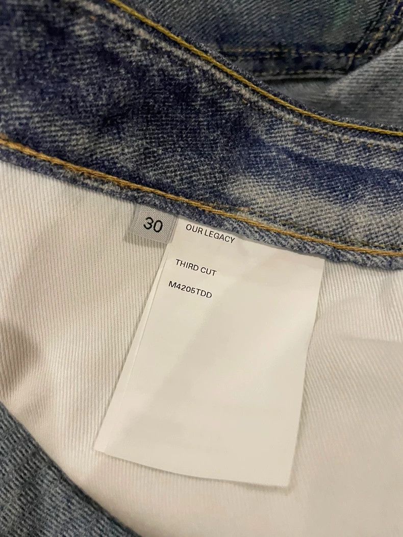 Our Legacy our legacyFw22 jeans 2505-Nextarrow Size US 30 / EU 46 - 8 Thumbnail