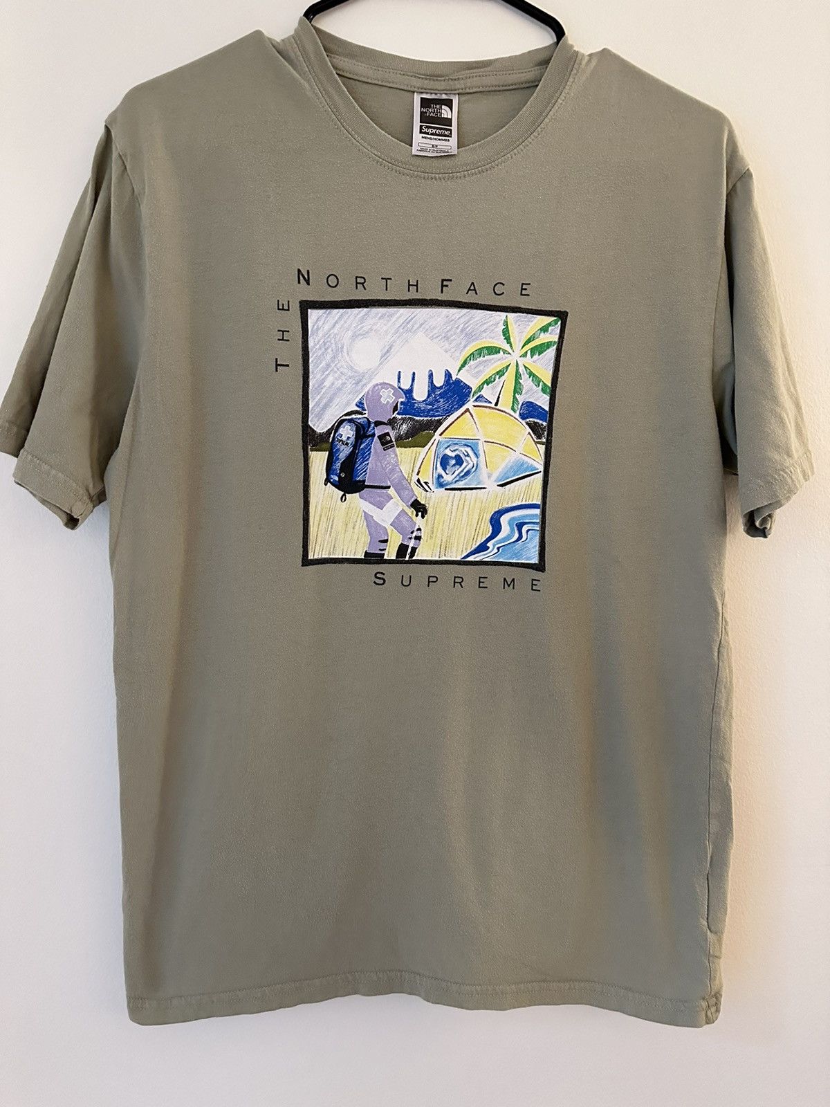 Supreme × The North Face Supreme The North Face Sketch S/S Top Tee Size US S / EU 44-46 / 1 - 1 Thumbnail