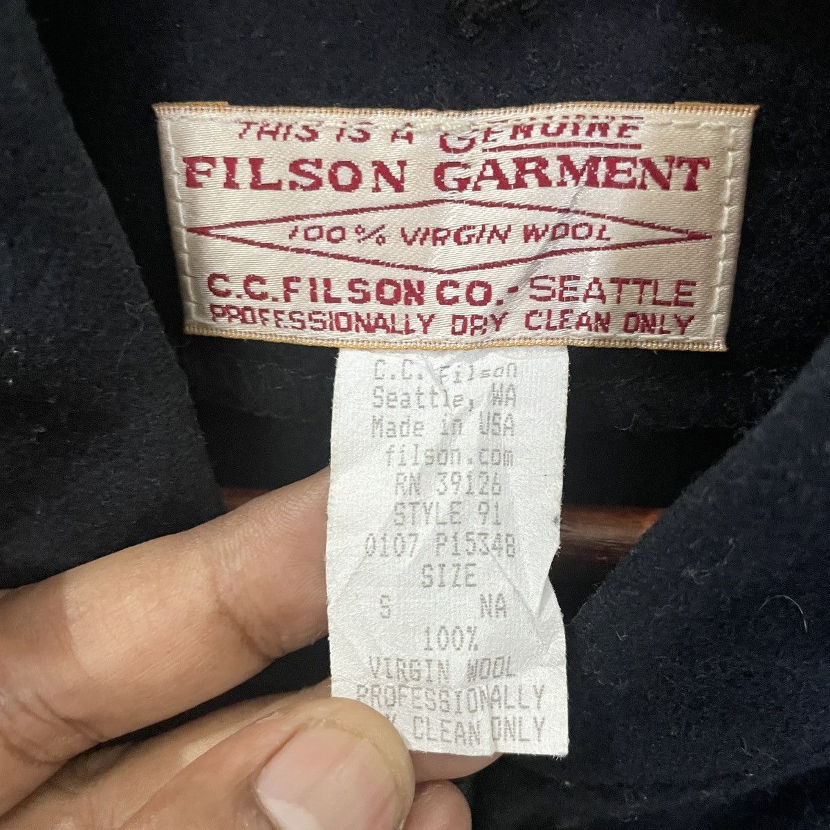 Filson Vintage 80s Filson Sleeveless Jacket Size US M / EU 48-50 / 2 - 5 Thumbnail