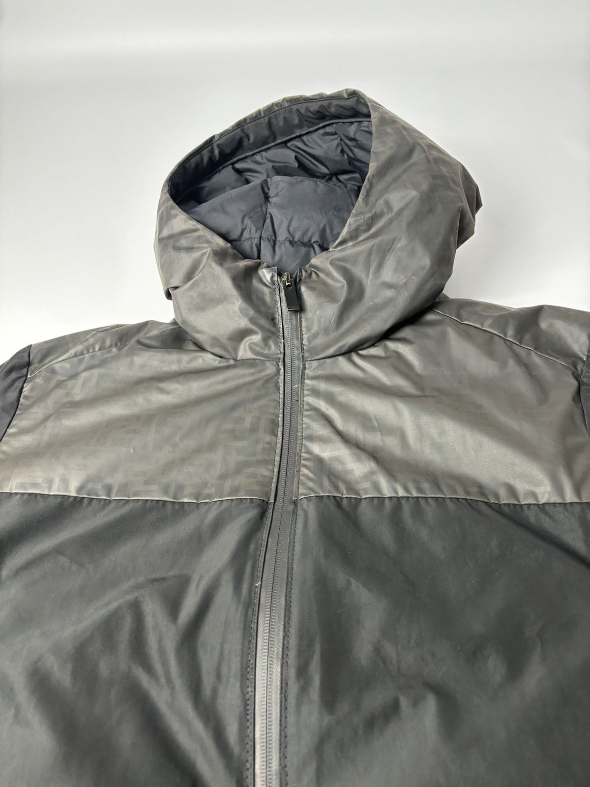 Fendi FENDI monogram hooded down puffer jacket coat SZ 48 Size US M / EU 48-50 / 2 - 16 Thumbnail
