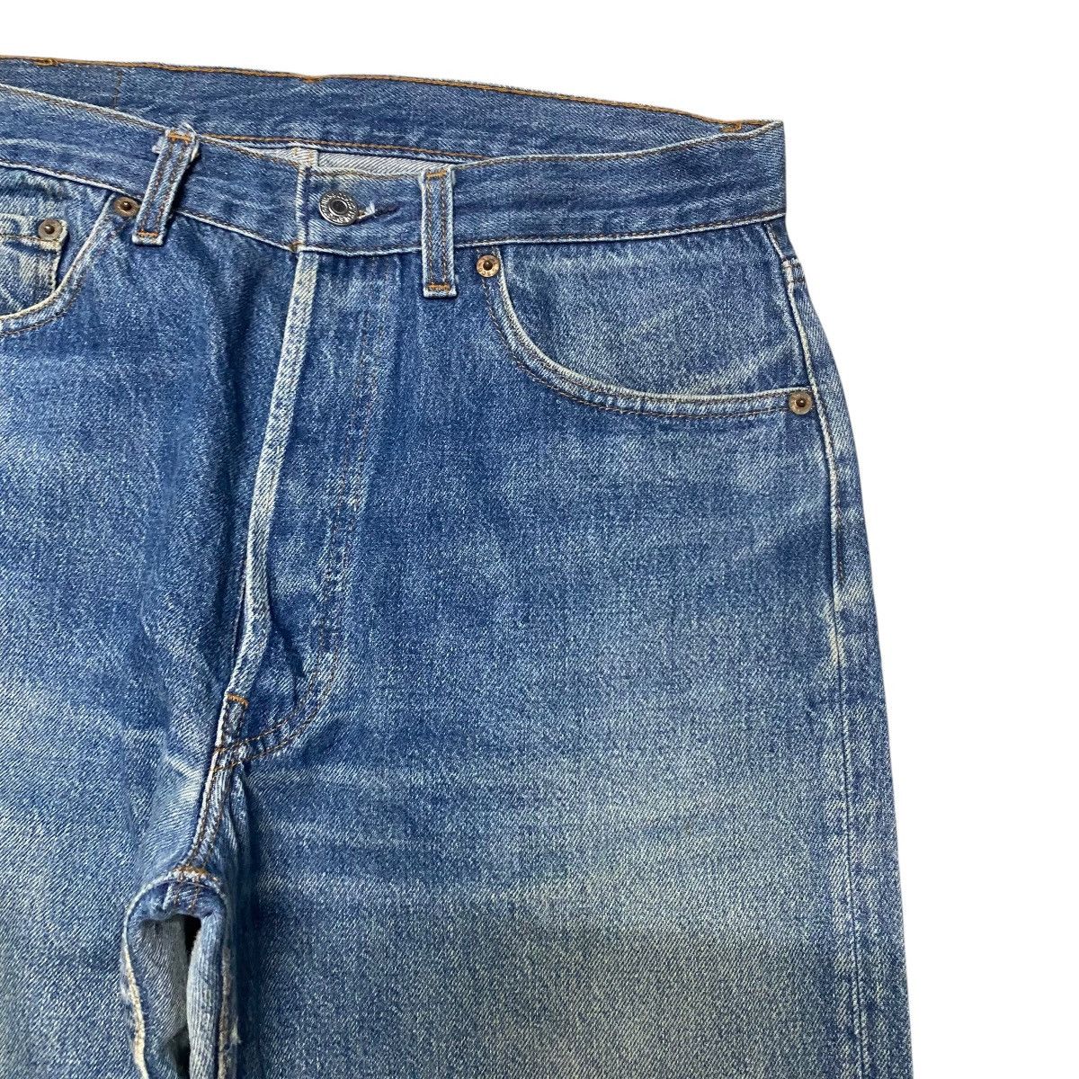 Levi's Vintage 80s Levis 501xx Distressed Jeans Size US 32 / EU 48 - 5 Thumbnail