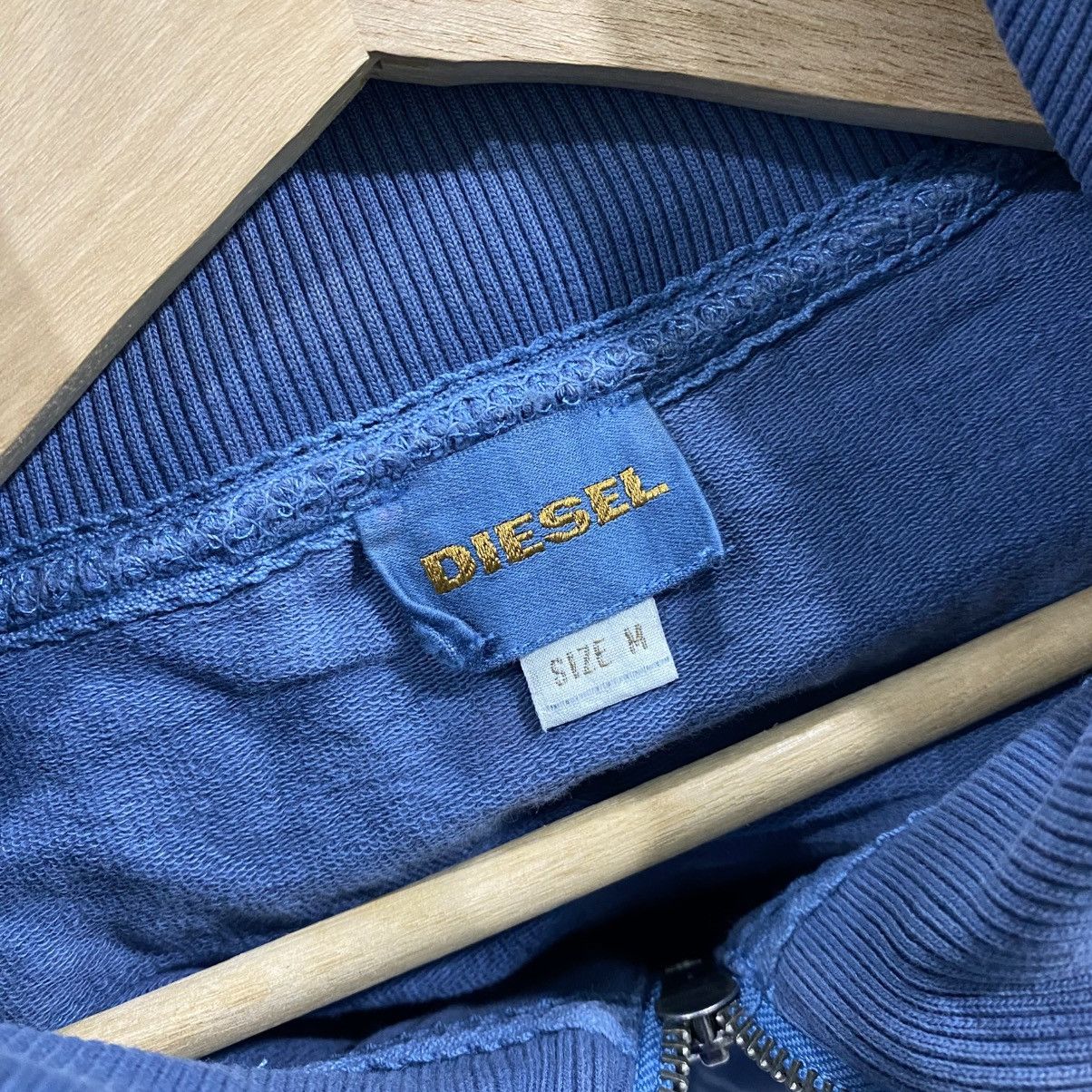 Diesel Diesel Y2K Grunge Cyber Zip-Up Jacket Blue Funnel Neck Size M / US 6-8 / IT 42-44 - 12 Thumbnail