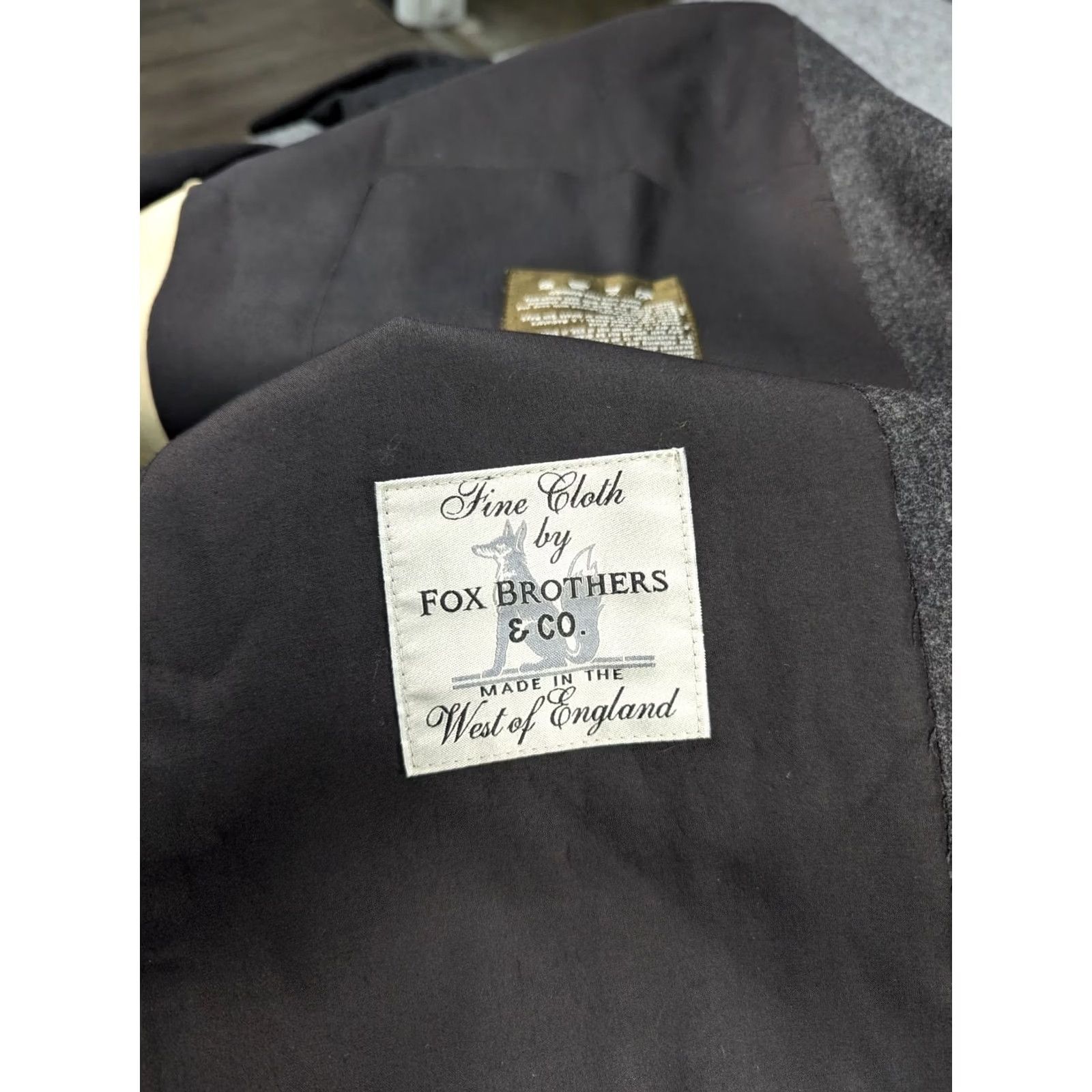 J.Crew J.CREW Mackintosh Dunkeld Coat Gray Rain Trench Jacket Sz. M Men Wool Regular Flawless Condition Size US M / EU 48-50 / 2 - 7 Thumbnail