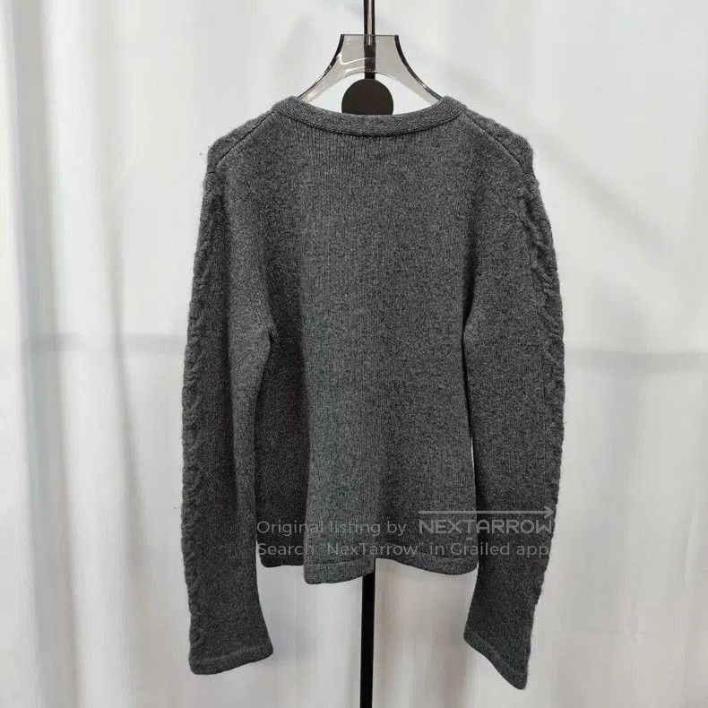Chanel Chanel Grey sweater and cardigan coat Size XS / US 0-2 / IT 36-38 - 2 Thumbnail