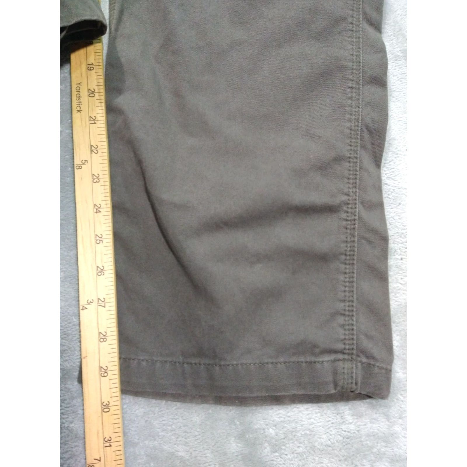 Carhartt Carhartt Jeans Mens 42x30 Green Relaxed Fit Straight Leg Dungaree Size US 42 / EU 58 - 5 Thumbnail