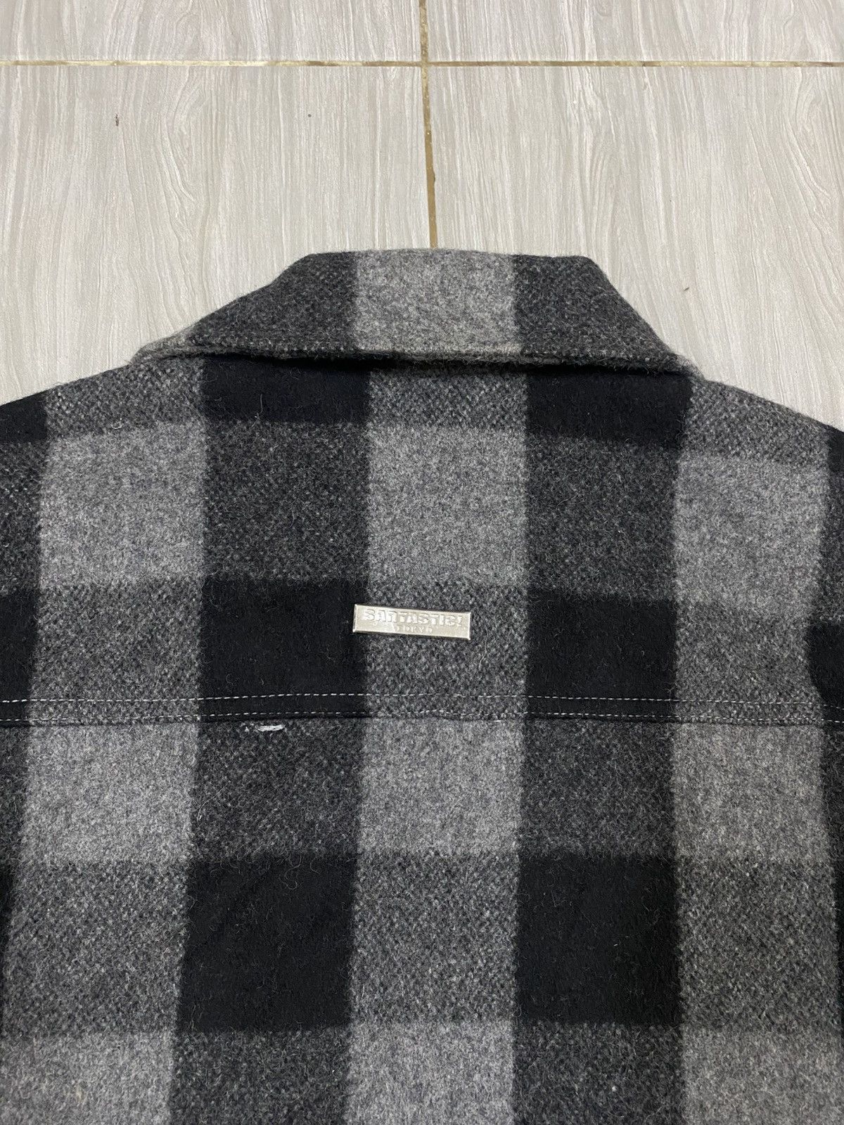 Filson Santastic Heavy Wool Mackinaw Style Jacket Plaid Size US XL / EU 56 / 4 - 12 Thumbnail