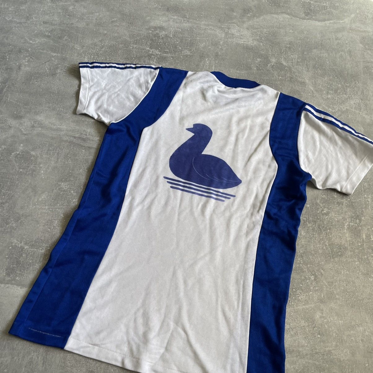Adidas ADIDAS WEST GERMANY 70s FOOTBALL tee 80s 90s yu SHIRT JERSEY Size US L / EU 52-54 / 3 - 8 Thumbnail