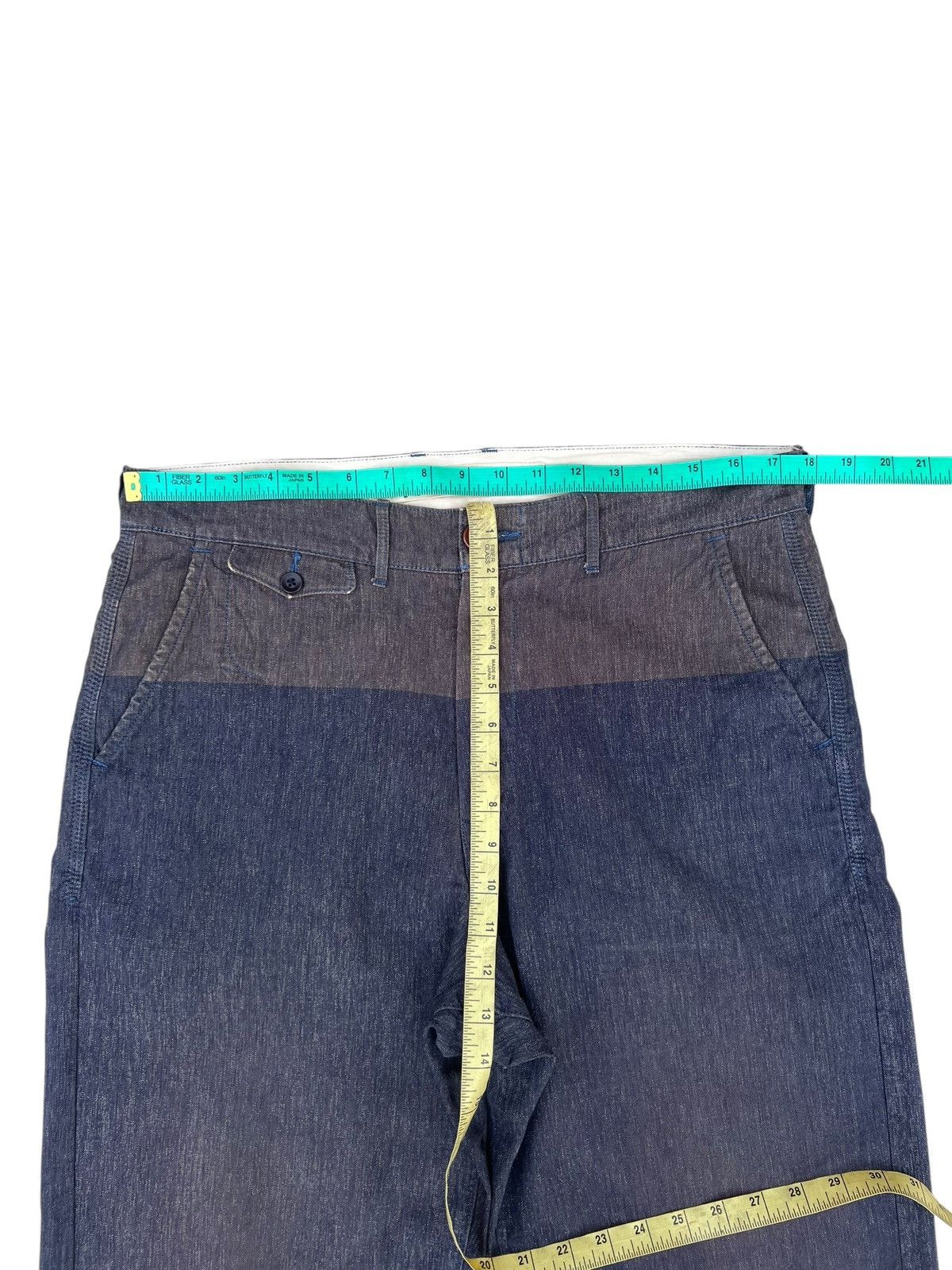 45rpm 45rpm Japan Fade Distressed Loose Trouser Chinos Pant Size US 35 - 4 Thumbnail