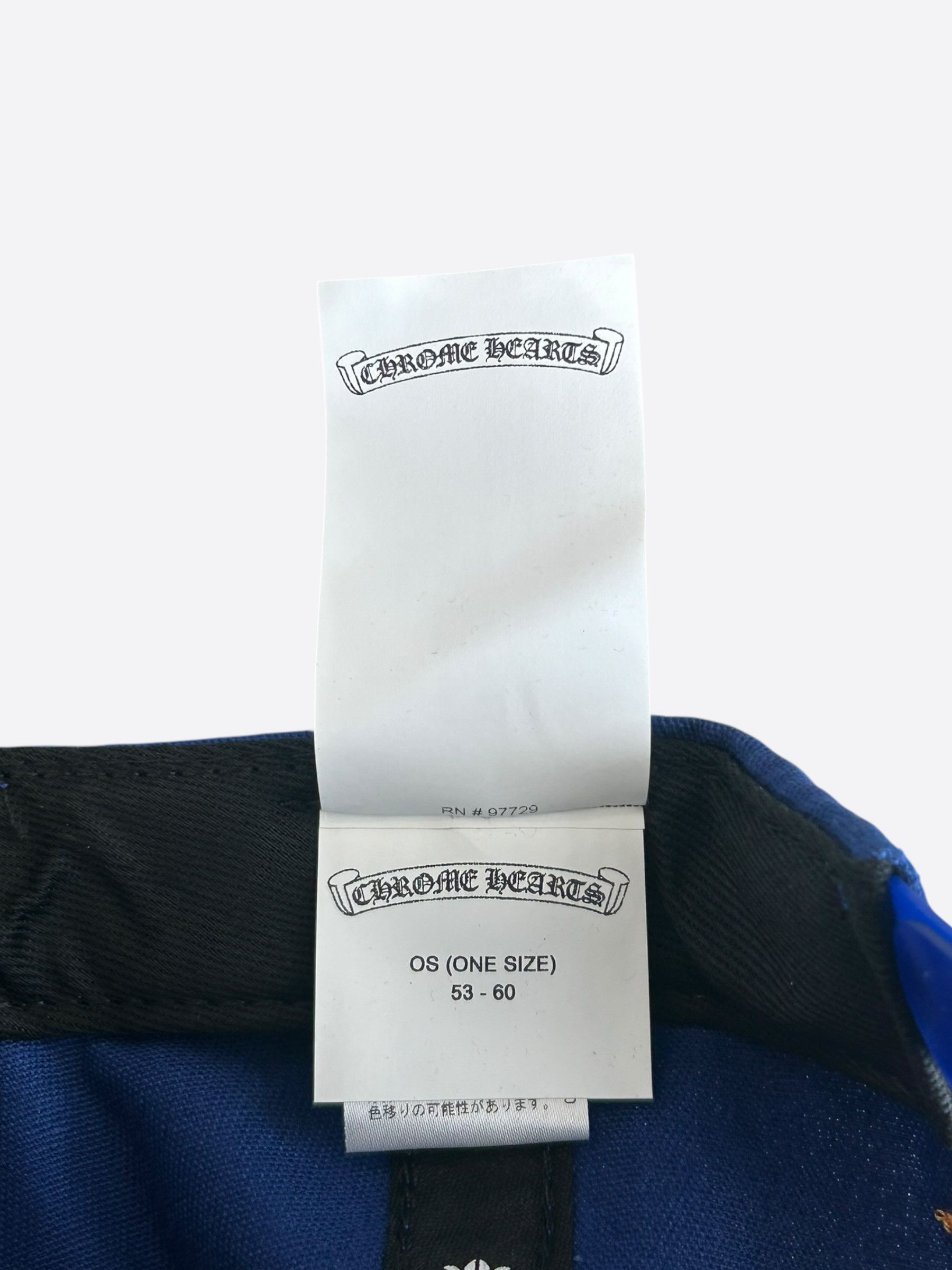 Chrome Hearts Chrome Hearts Blue & Orange CH Logo Hat Size ONE SIZE - 6 Thumbnail