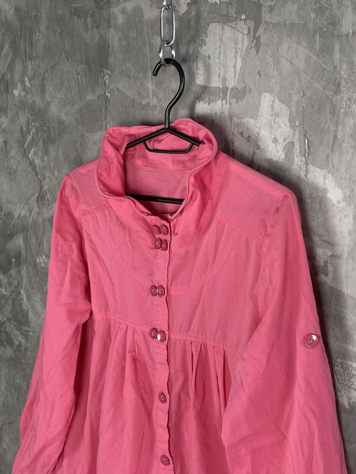 Cop Copine Cop CopineY2K Avant Garde Glamour Pink Blouse Size M / US 6-8 / IT 42-44 - 7 Thumbnail