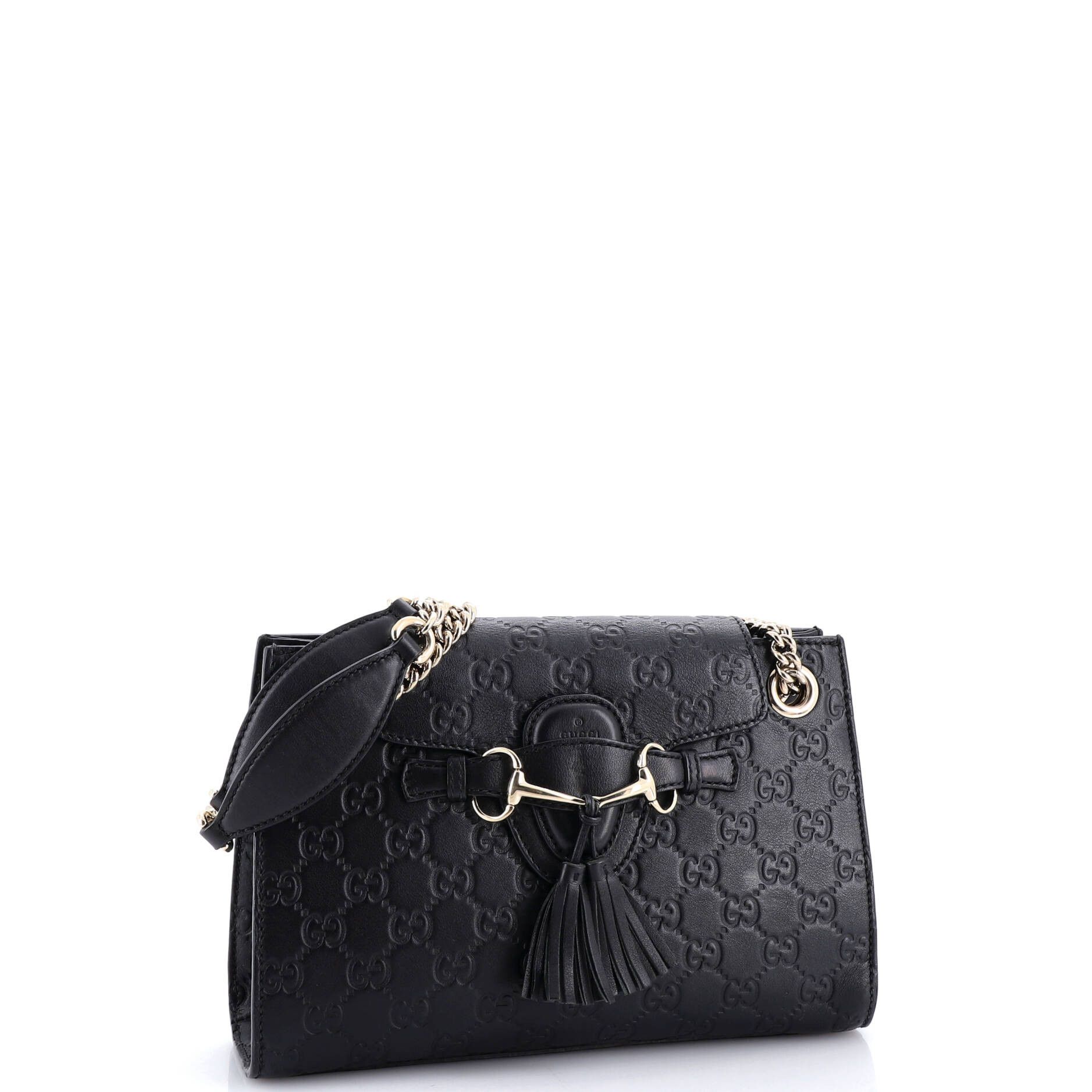 Gucci Emily Chain Flap Shoulder Bag Guccissima Leather Small Size ONE SIZE - 1 Thumbnail