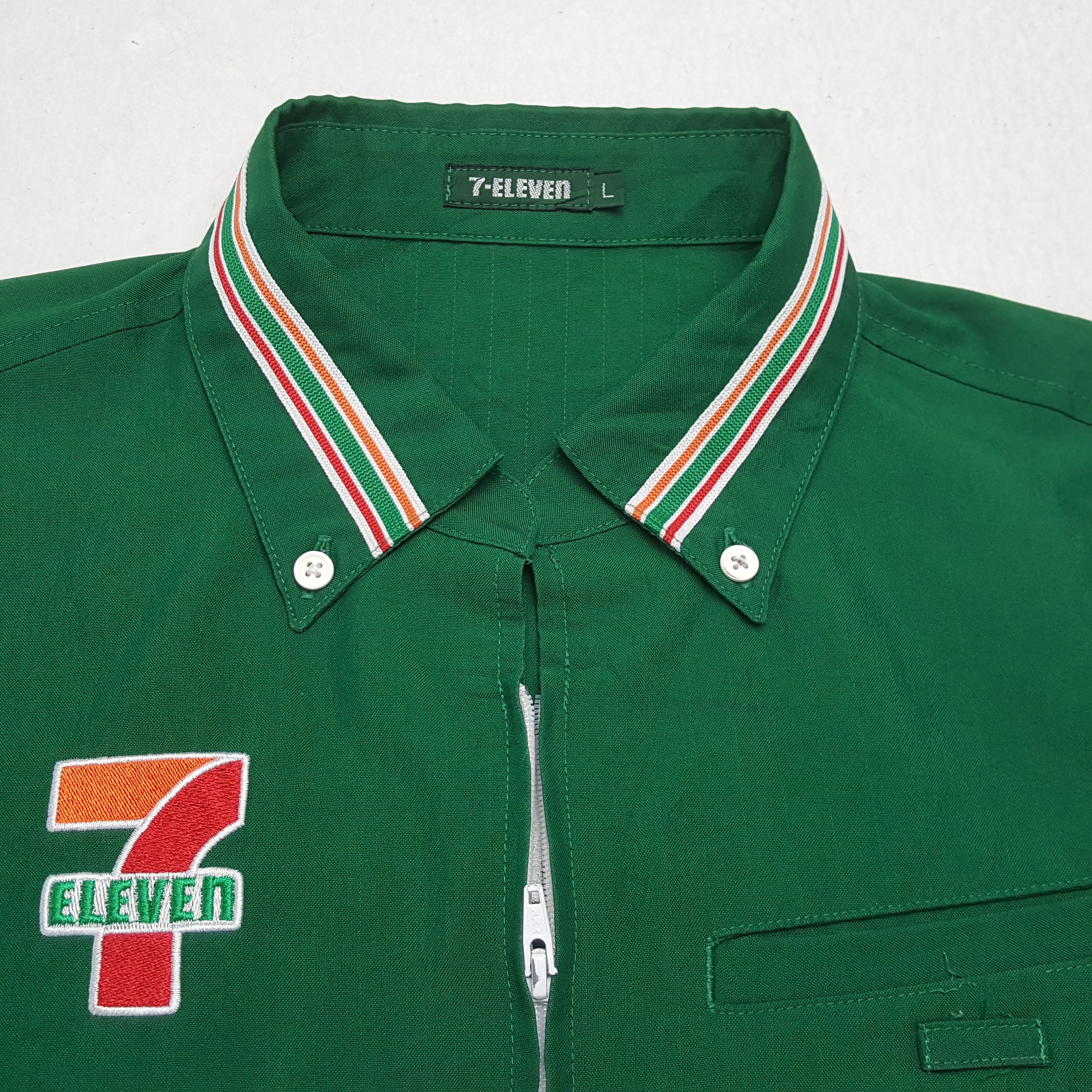 Vintage 7 Eleven Japanese Workwear Uniform Jacket RR28 Size US S / EU 44-46 / 1 - 7 Thumbnail