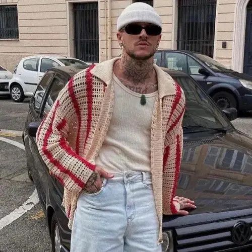 Other Knitted Sweater Cardigan Men’s Size US L / EU 52-54 / 3 - 4 Thumbnail
