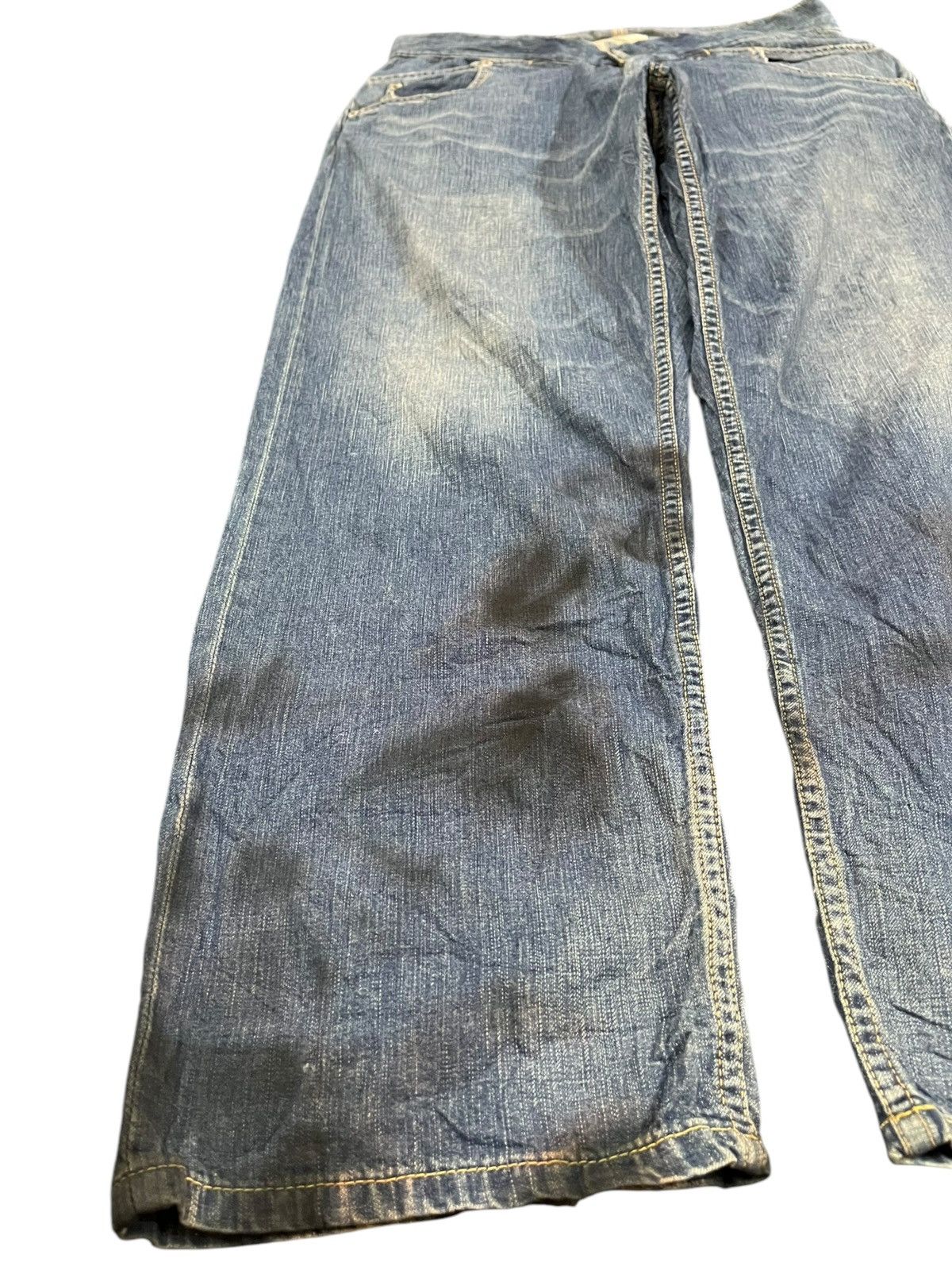 WHIZ LIMITED Vintage Whiz Limited Double Pocket Trash Denim Size US 32 / EU 48 - 5 Thumbnail