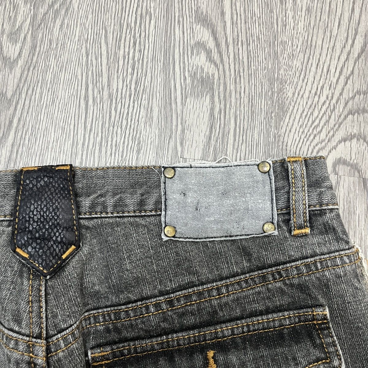 14th Addiction Bernings Sho - Phython Hybrid Flare Jeans Lgb Style Size US 27 - 15 Thumbnail