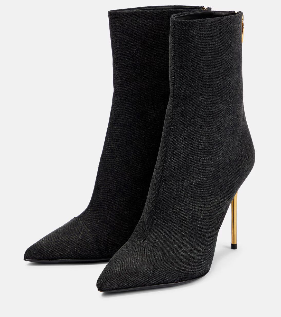 Balmain o1y0525 Ankle Boots in Black Size US 5 / IT 35 - 3 Thumbnail