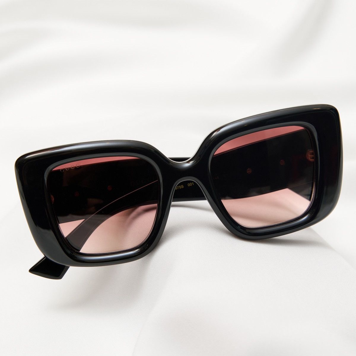 Gucci GUCCI GG1975S 001 SUNGLASSES Size ONE SIZE - 6 Thumbnail