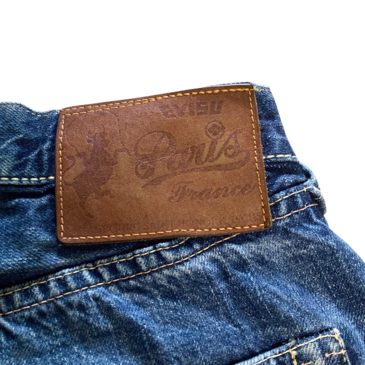Evisu VINTAGE EVISU PARIS DAICOCK MADE BY WAREHOUSE Size US 37 - 4 Thumbnail